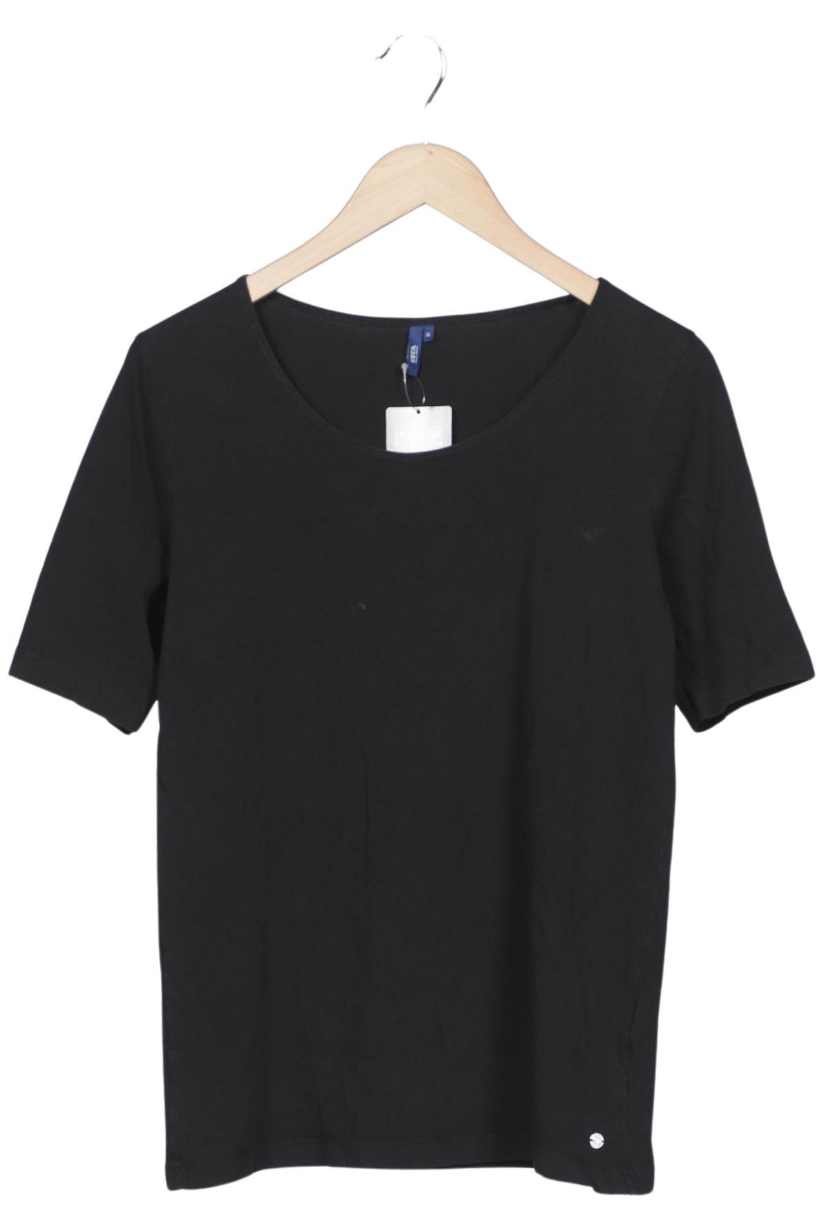 

Cecil Damen T-Shirt, schwarz, Gr. 44