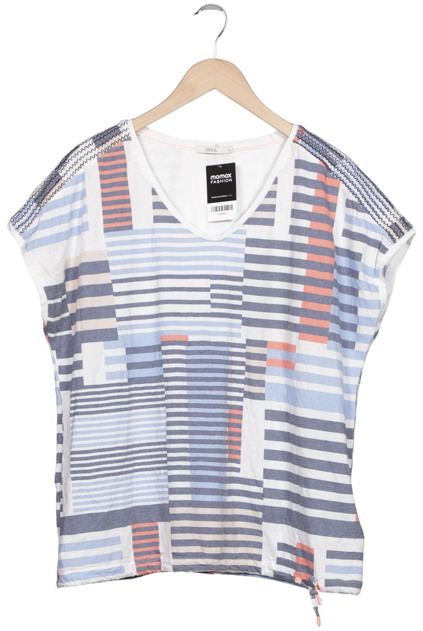 

Cecil Damen T-Shirt, mehrfarbig, Gr. 42