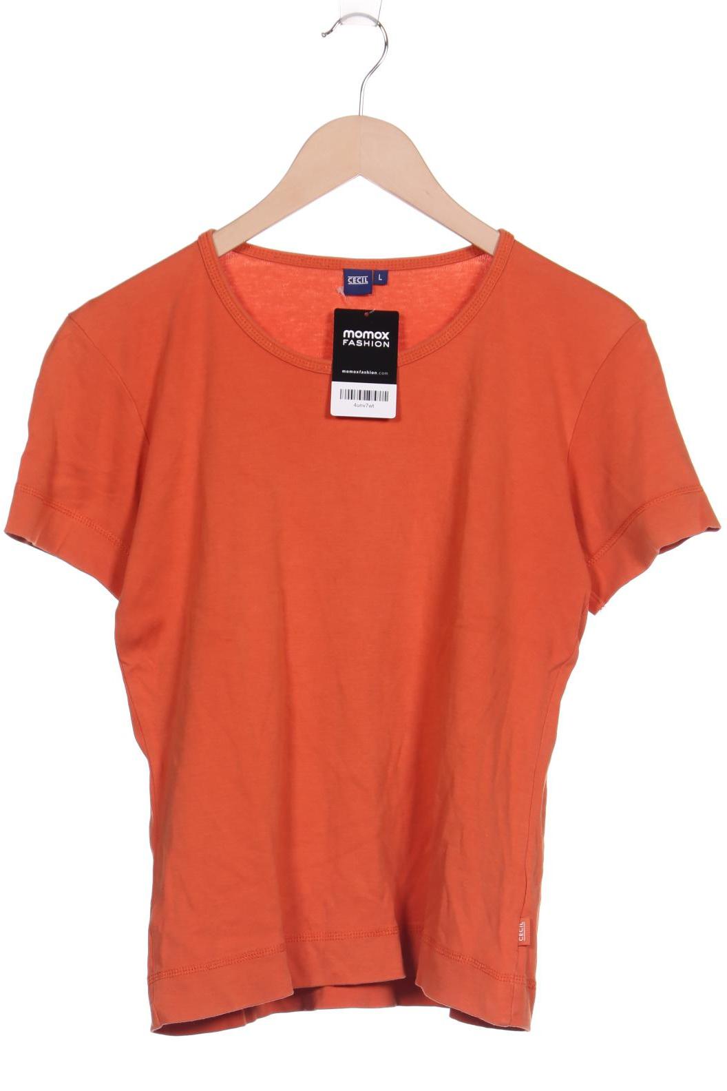 

CECIL Damen T-Shirt, orange