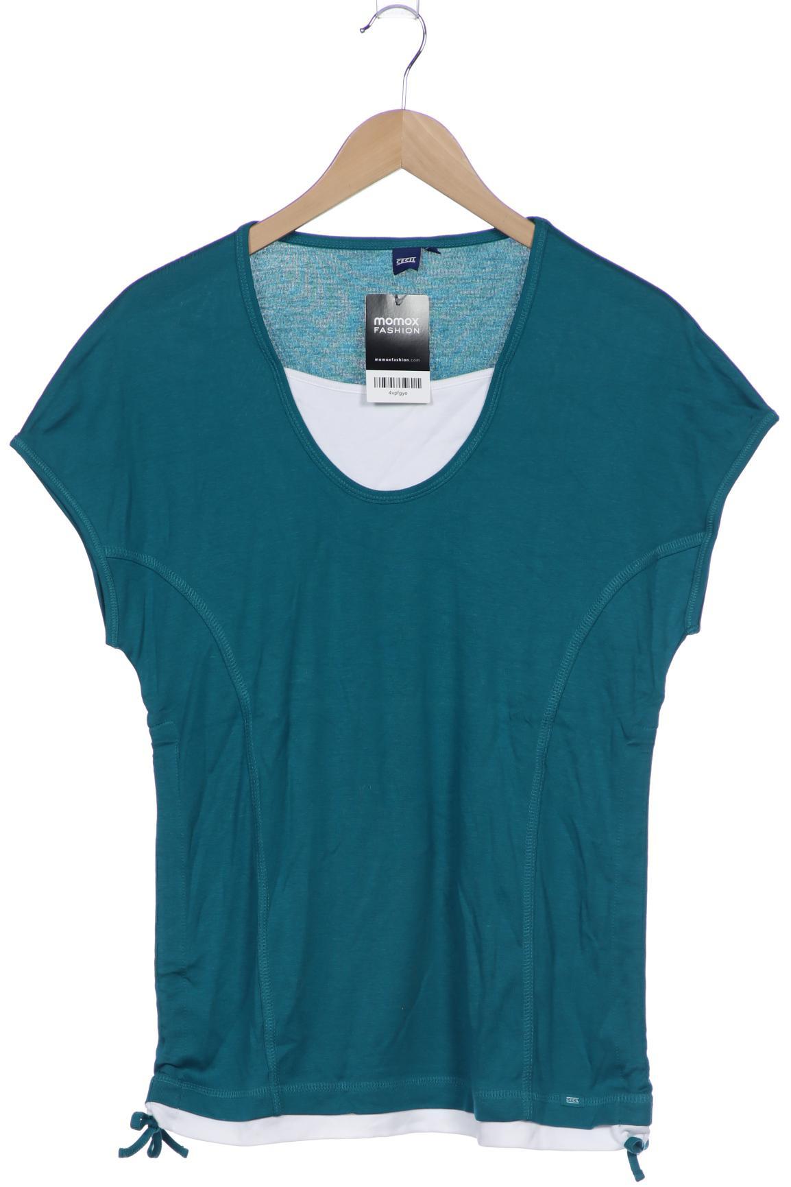 

Cecil Damen T-Shirt, türkis, Gr. 44