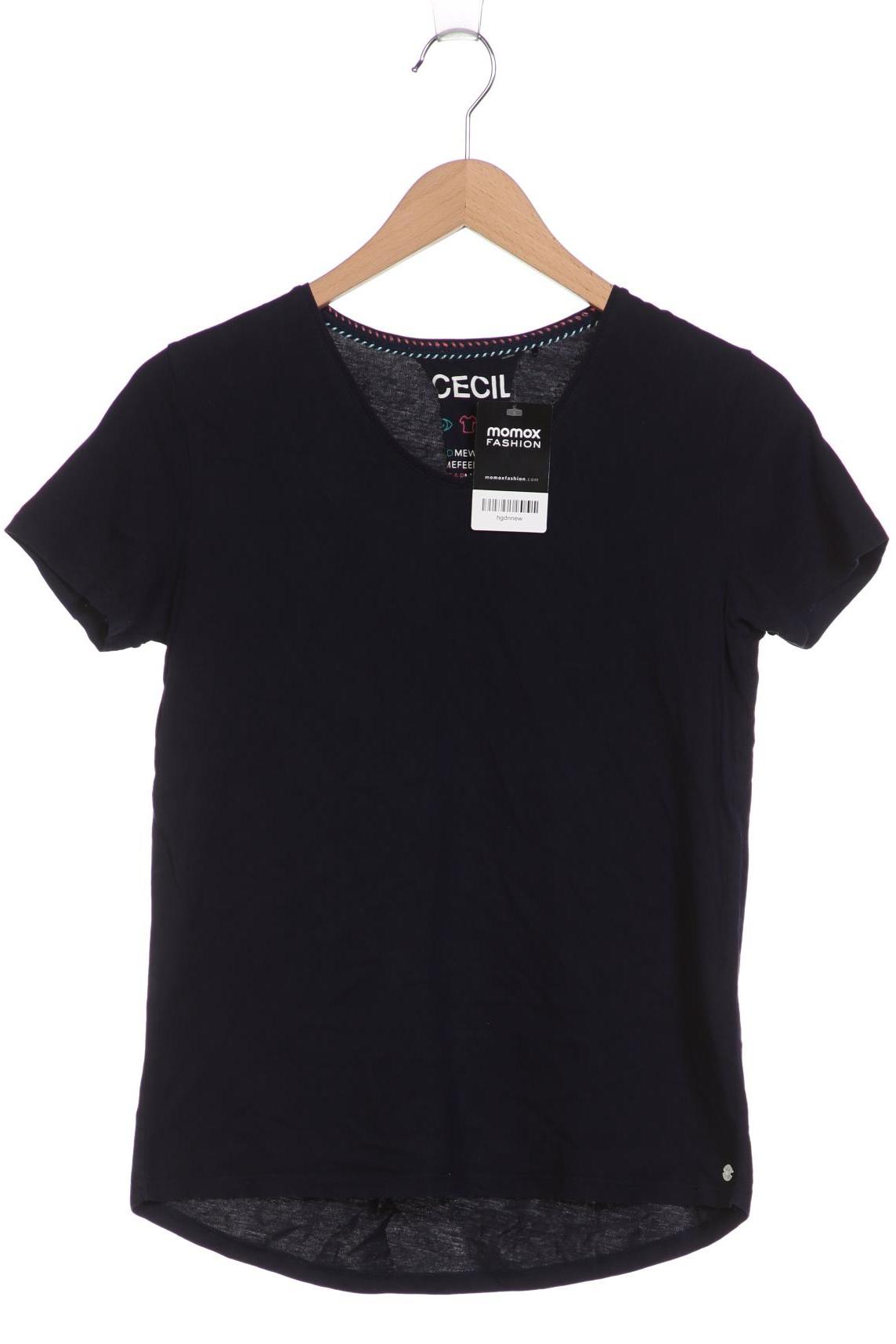 

Cecil Damen T-Shirt, marineblau, Gr. 36