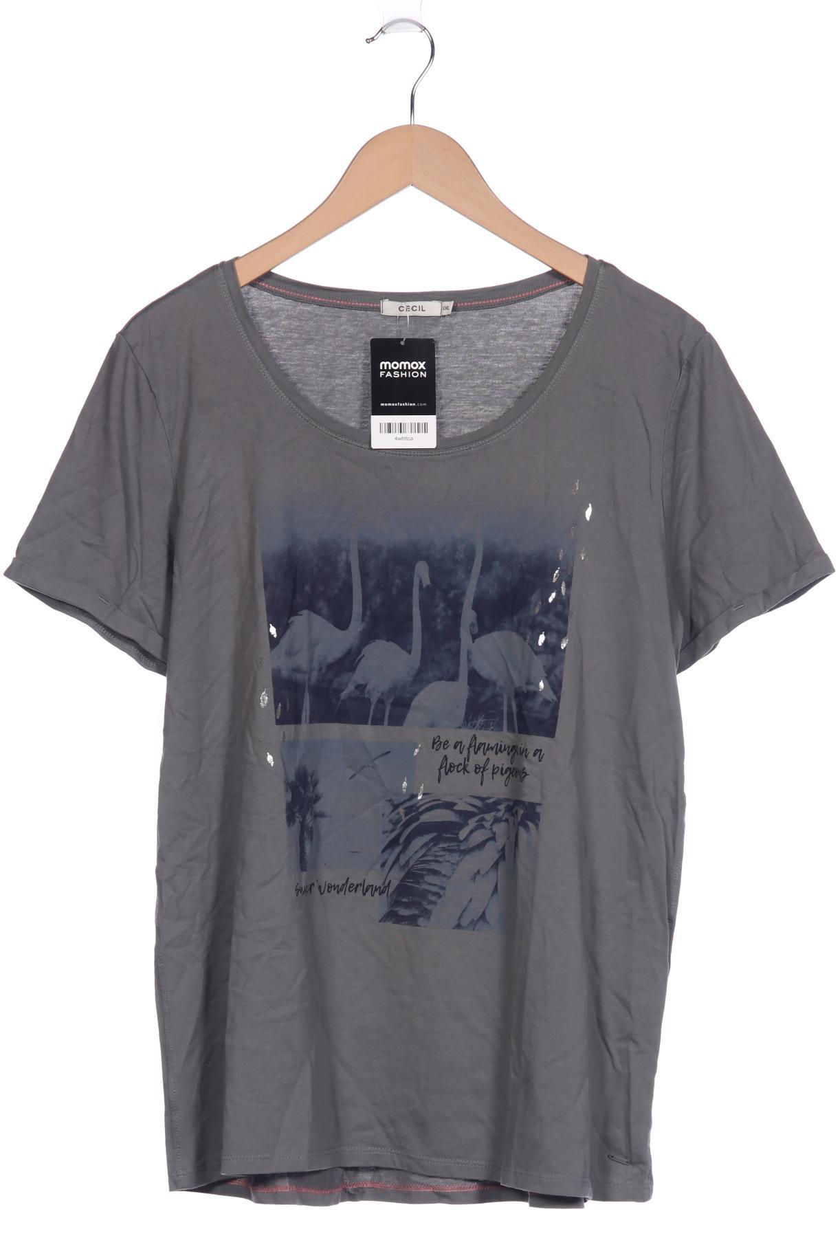 

Cecil Damen T-Shirt, grau, Gr. 46