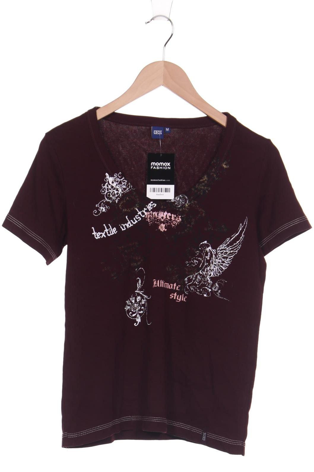 

CECIL Damen T-Shirt, bordeaux