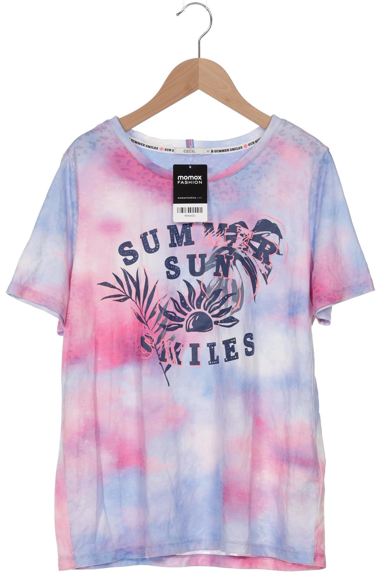 

Cecil Damen T-Shirt, blau, Gr. 38