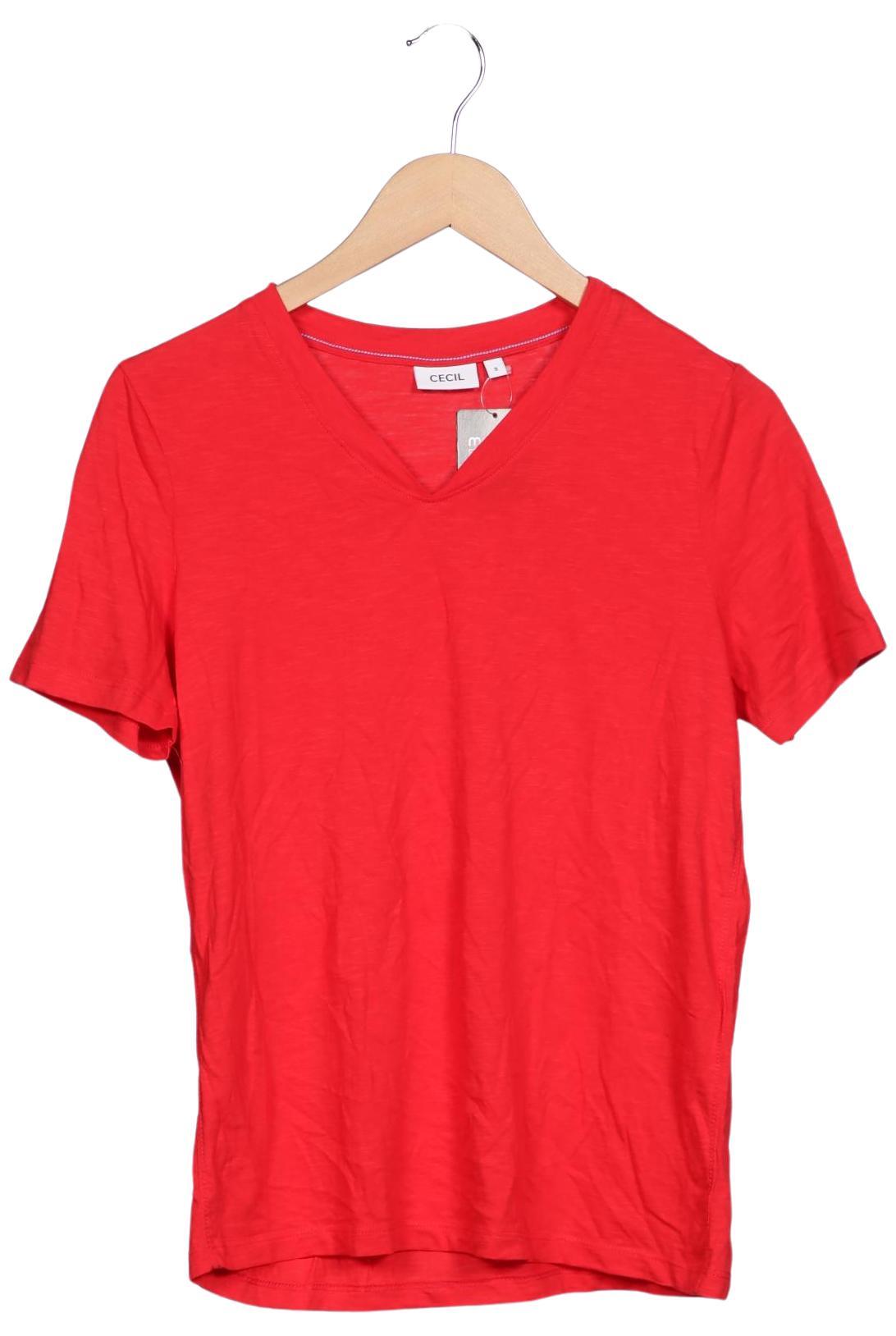 

Cecil Damen T-Shirt, rot, Gr. 36