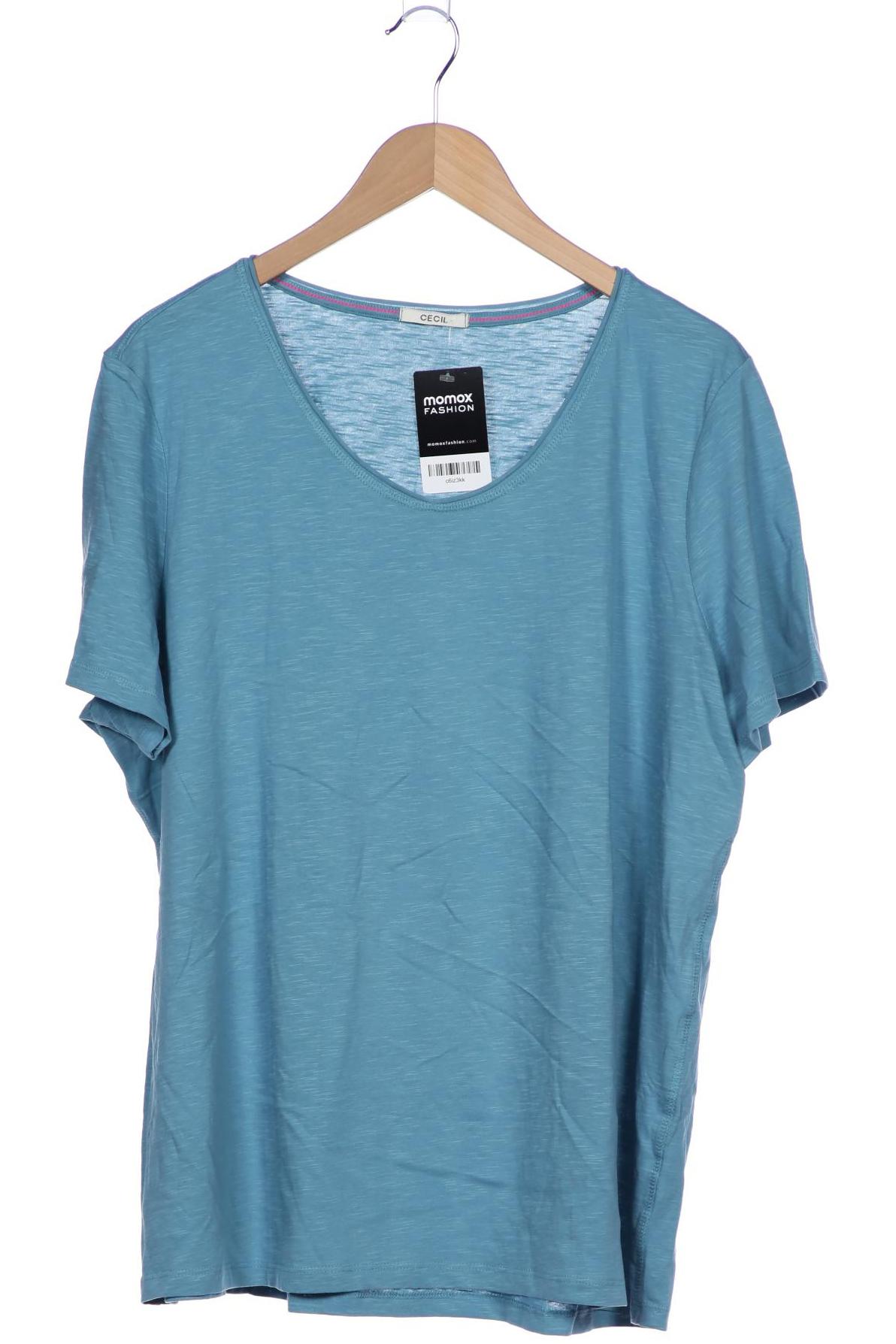 

Cecil Damen T-Shirt, blau, Gr. 48