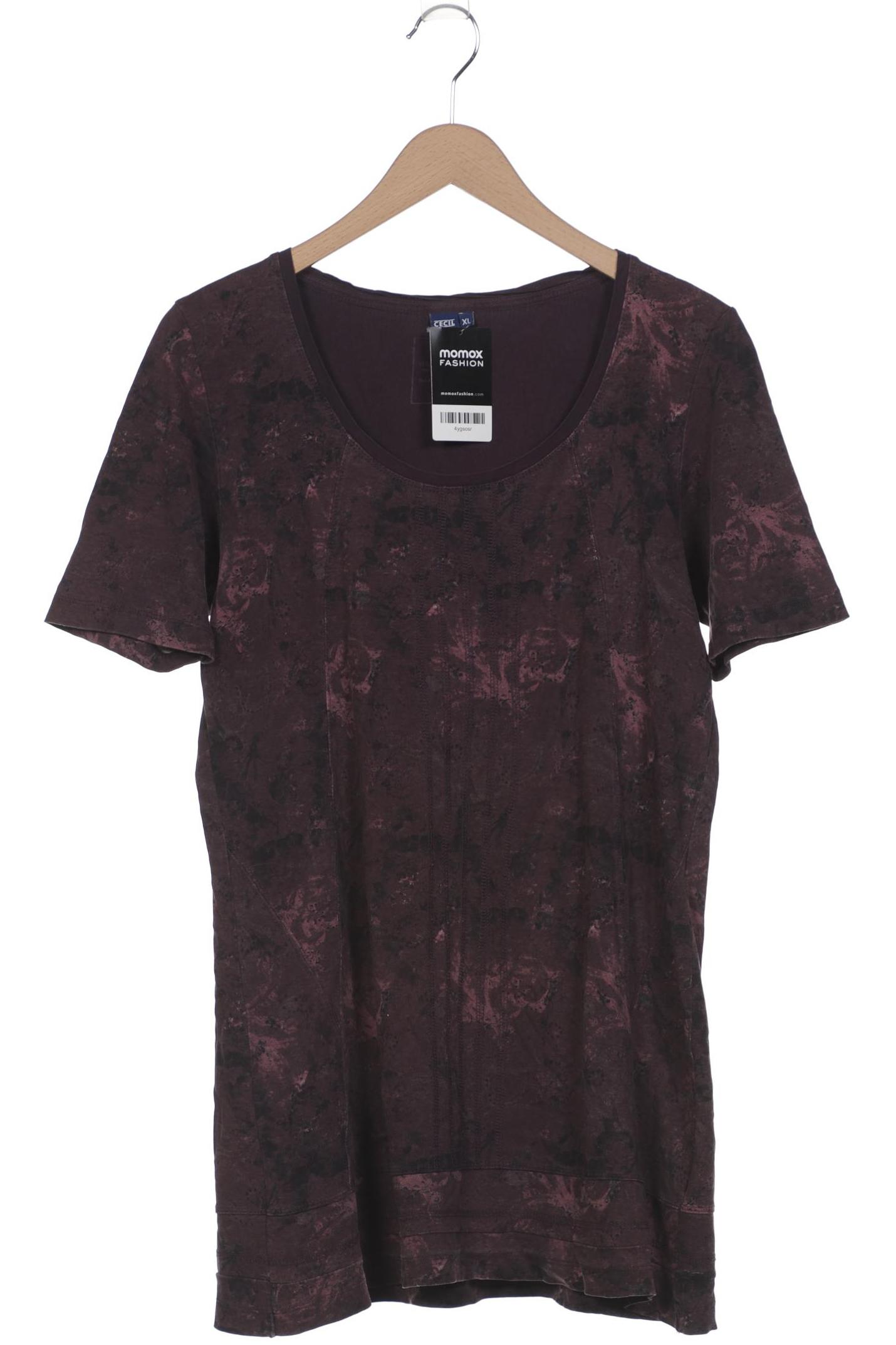 

Cecil Damen T-Shirt, bordeaux, Gr. 44