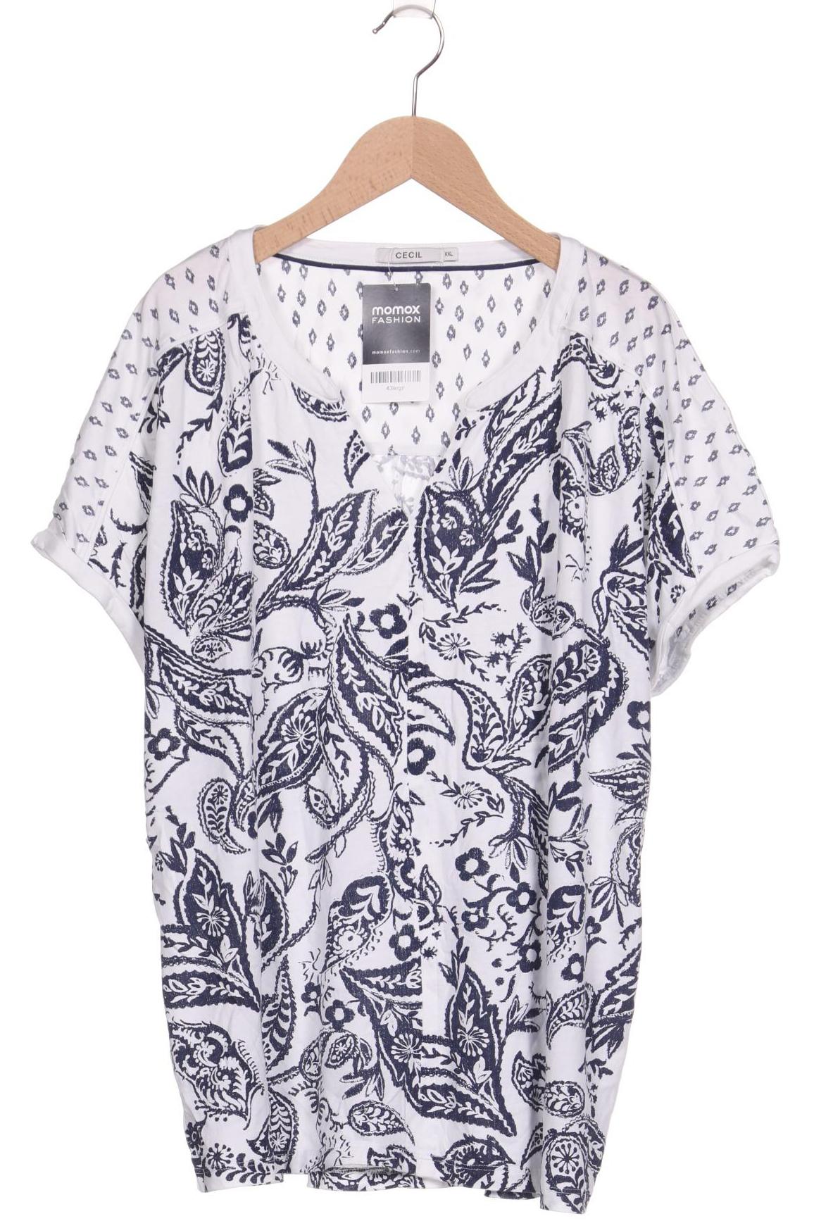 

CECIL Damen T-Shirt, marineblau