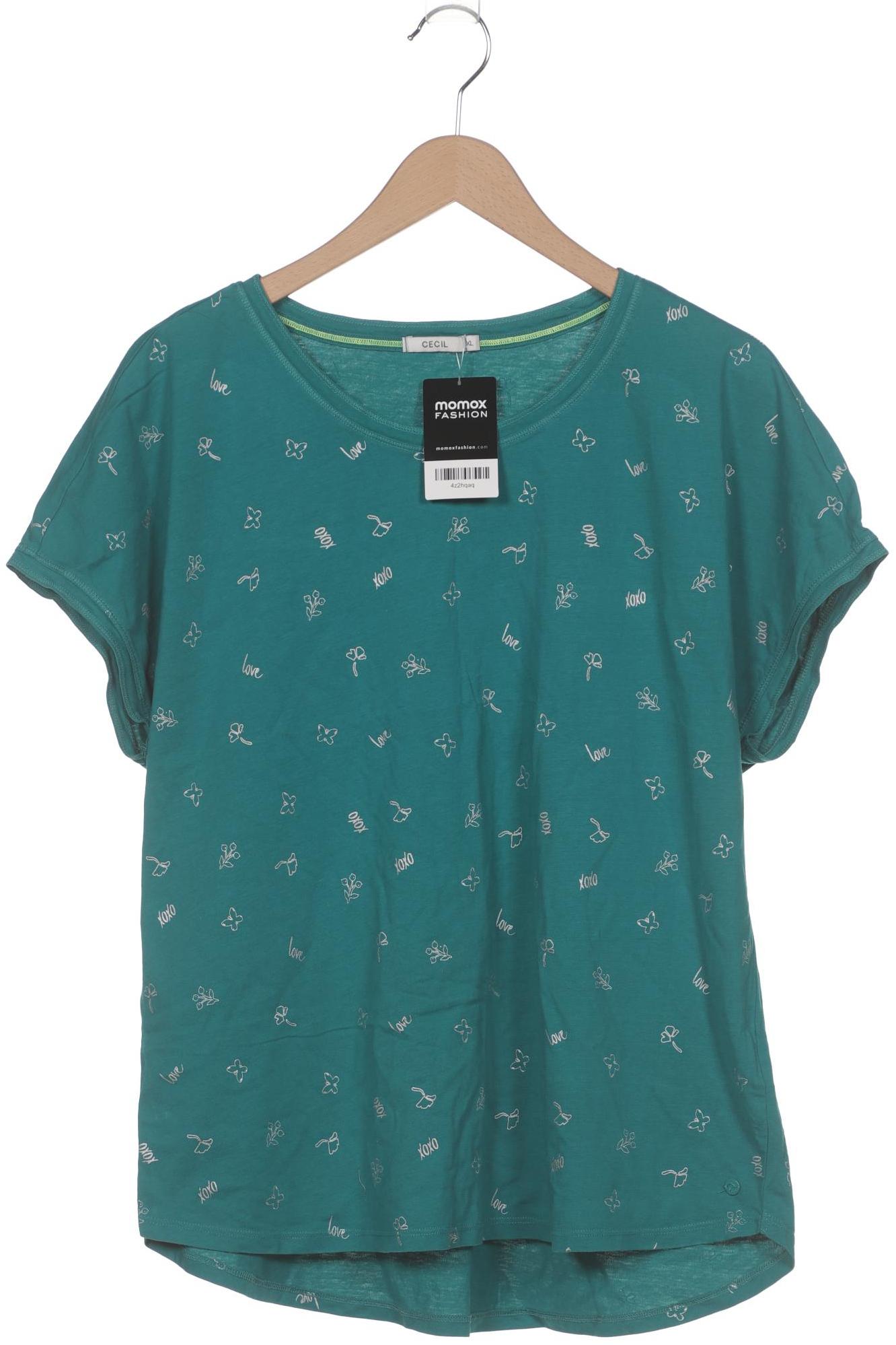 

Cecil Damen T-Shirt, türkis, Gr. 44