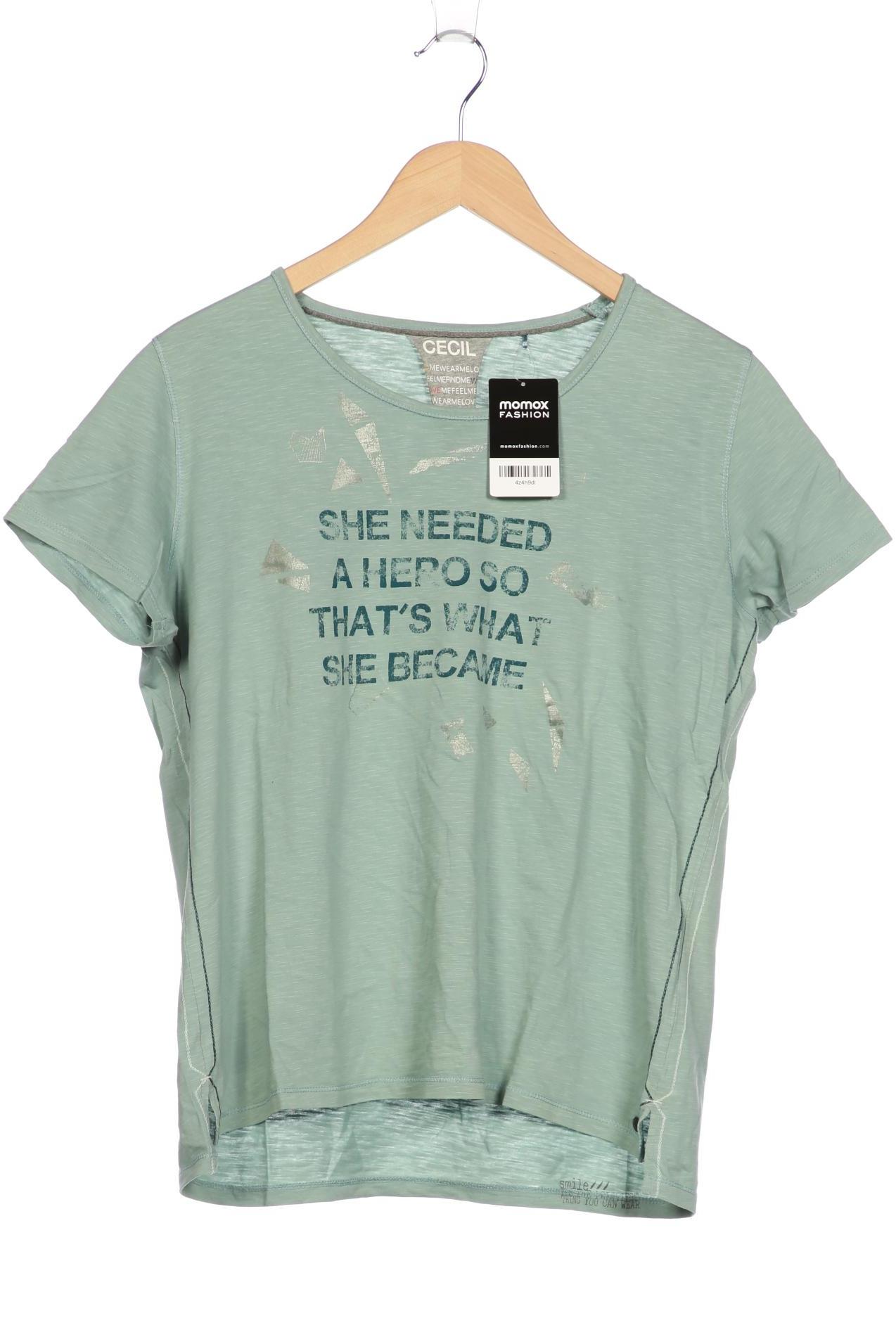 

Cecil Damen T-Shirt, türkis, Gr. 42