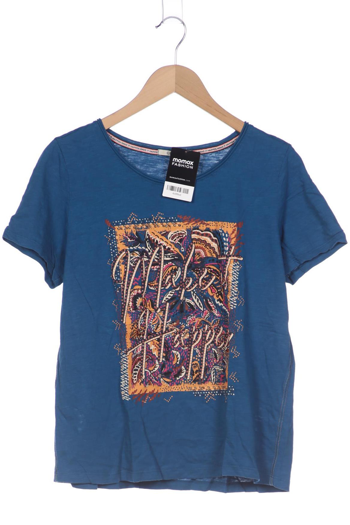 

Cecil Damen T-Shirt, blau, Gr. 38