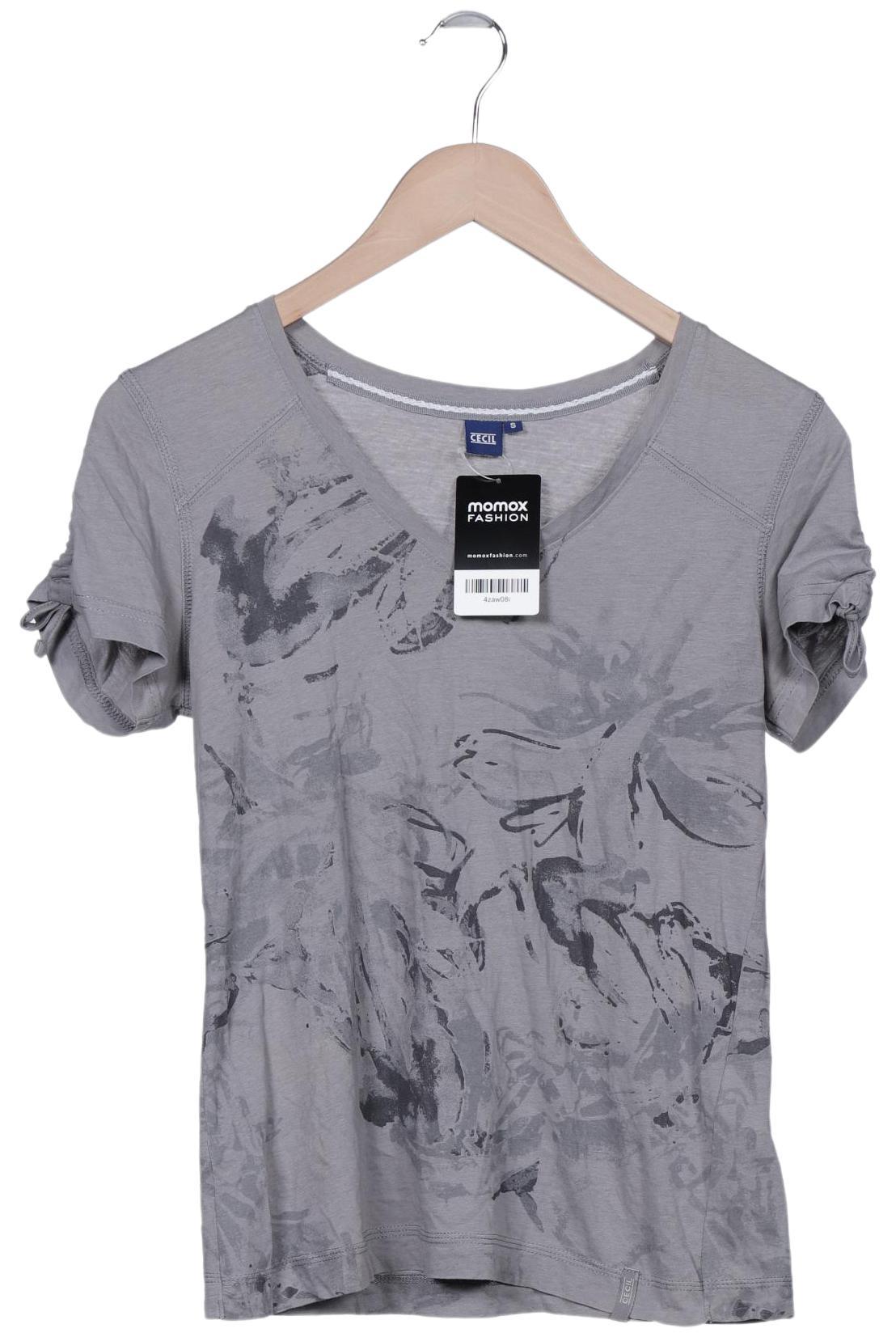 

Cecil Damen T-Shirt, grau, Gr. 36