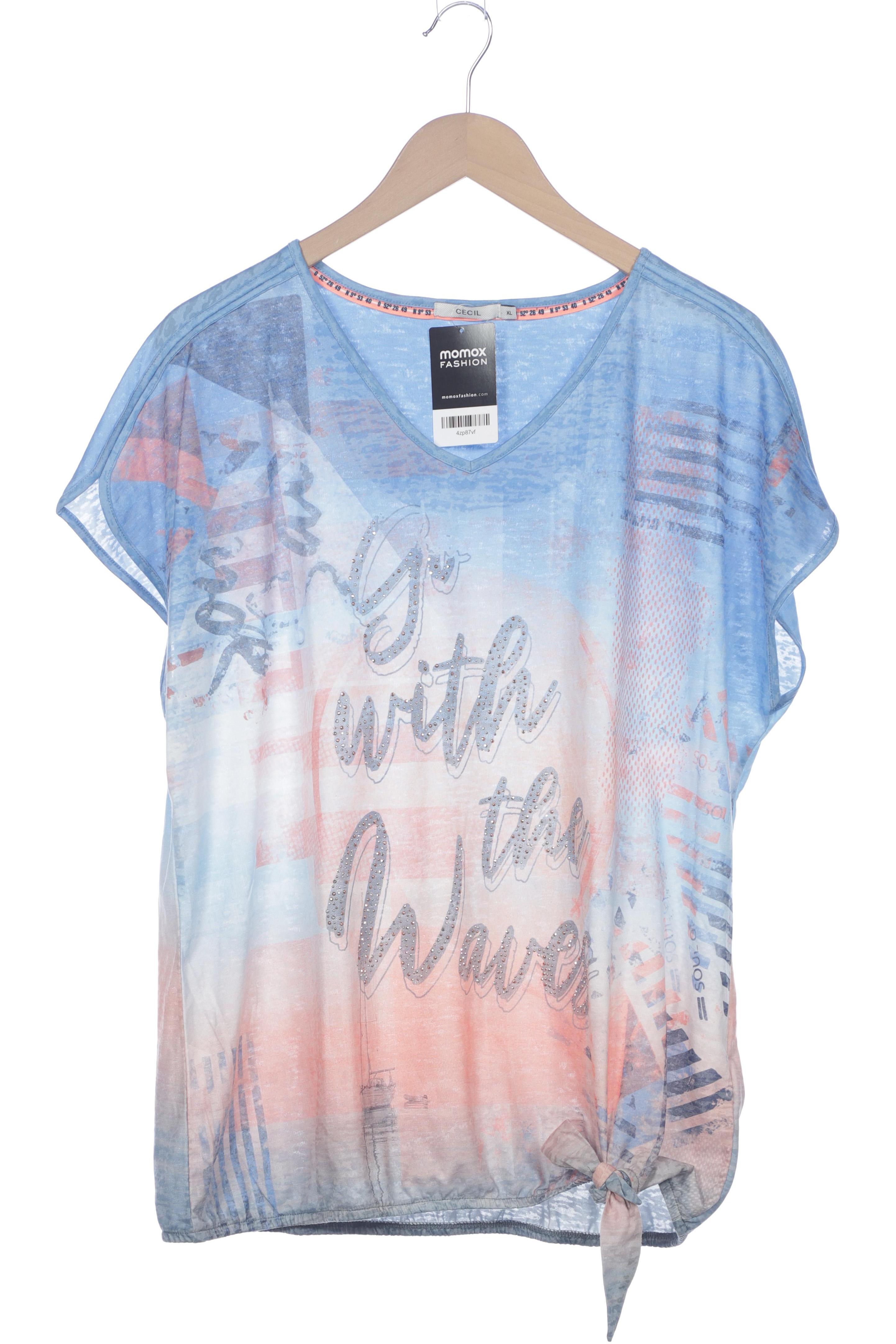 

Cecil Damen T-Shirt, mehrfarbig, Gr. 44