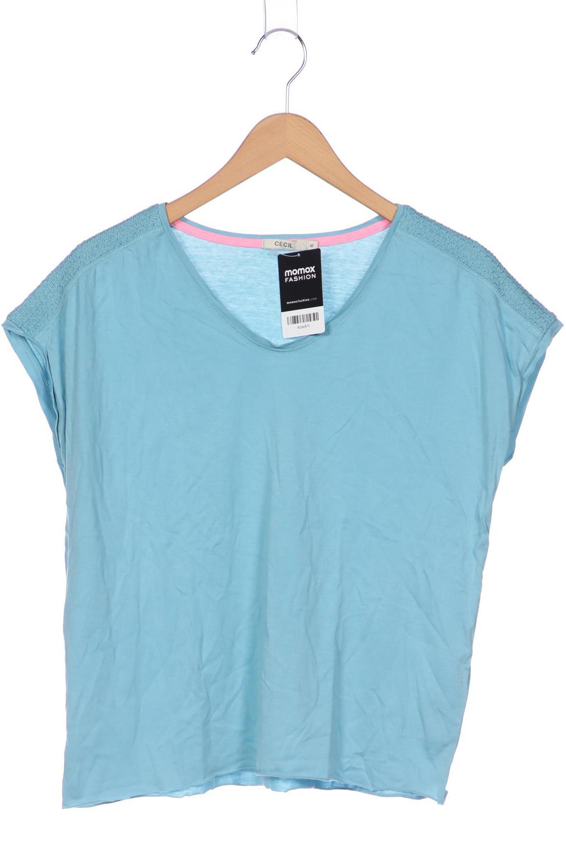

Cecil Damen T-Shirt, blau, Gr. 38