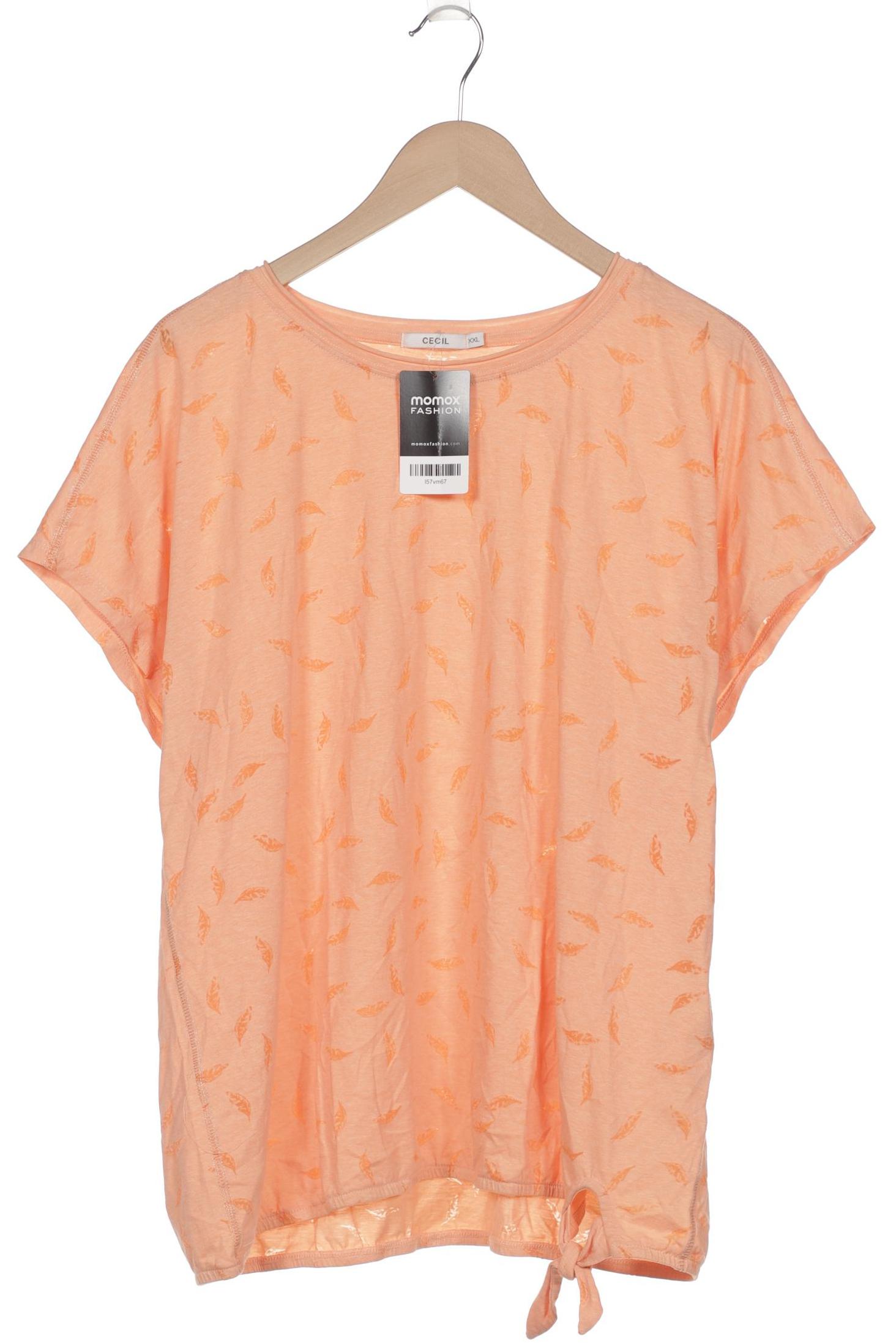 

Cecil Damen T-Shirt, orange, Gr. 46