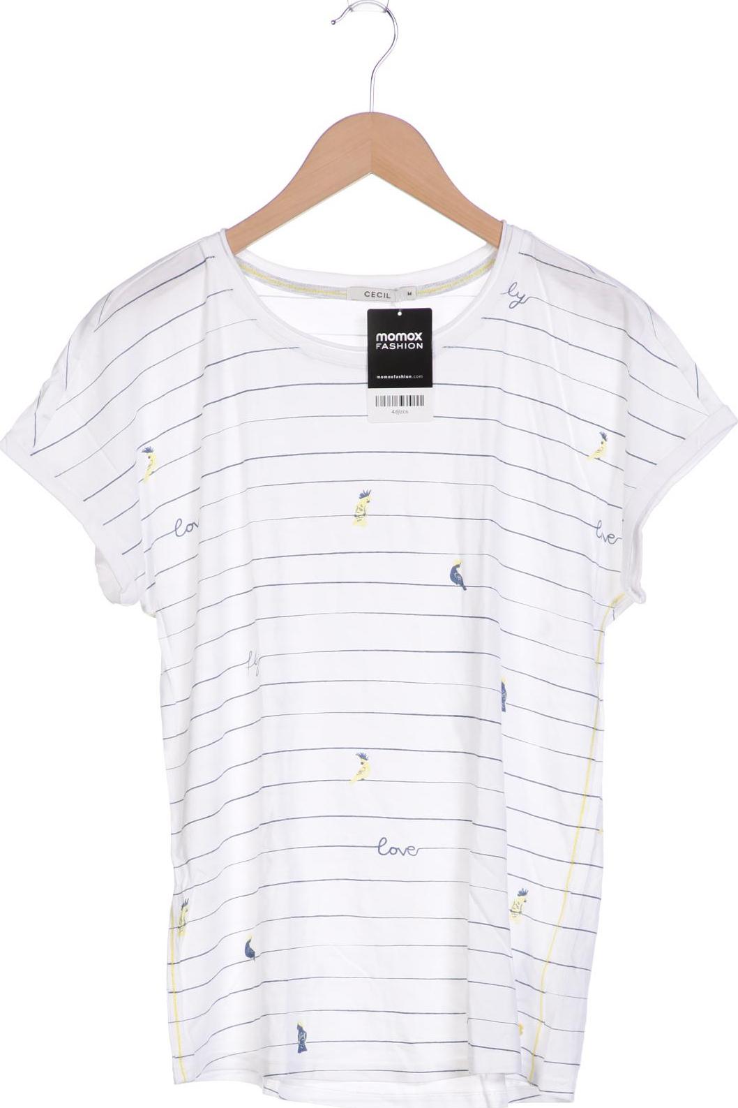 

CECIL Damen T-Shirt, weiß