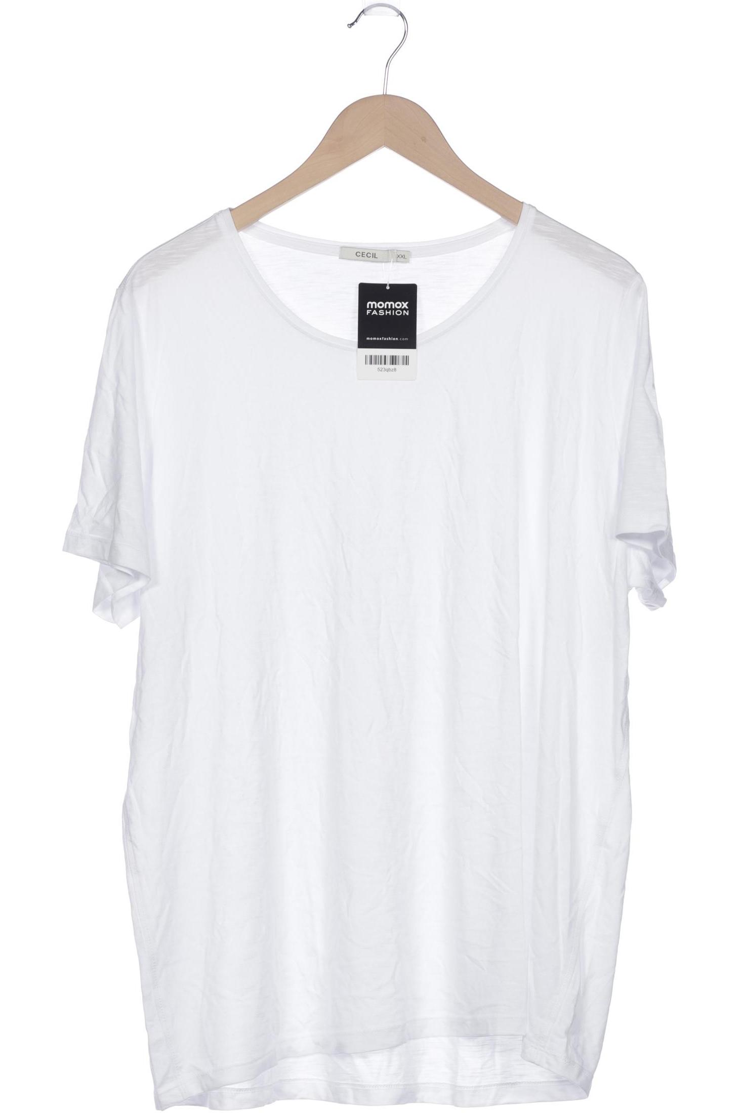 

Cecil Damen T-Shirt, weiß, Gr. 46