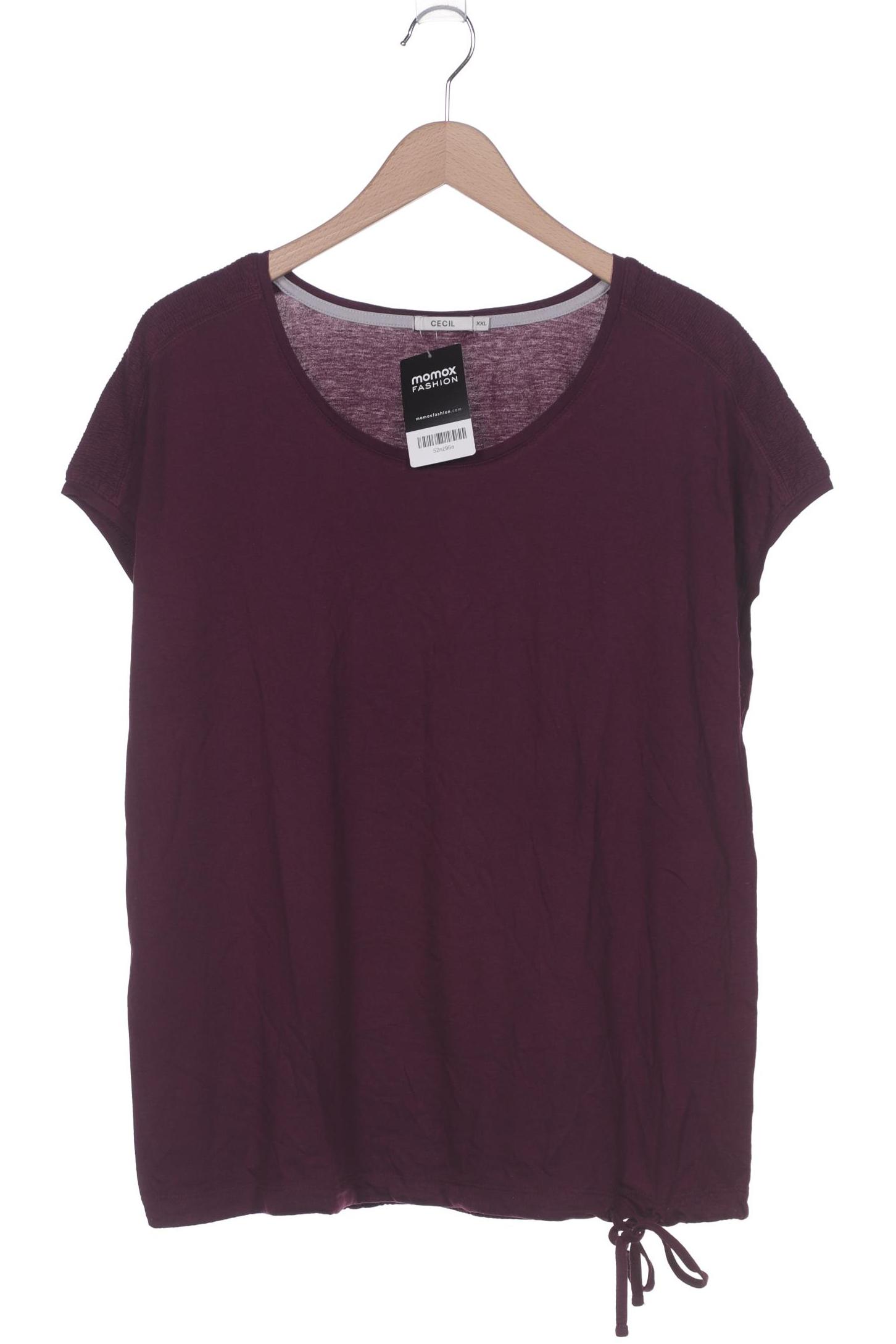 

Cecil Damen T-Shirt, bordeaux, Gr. 46