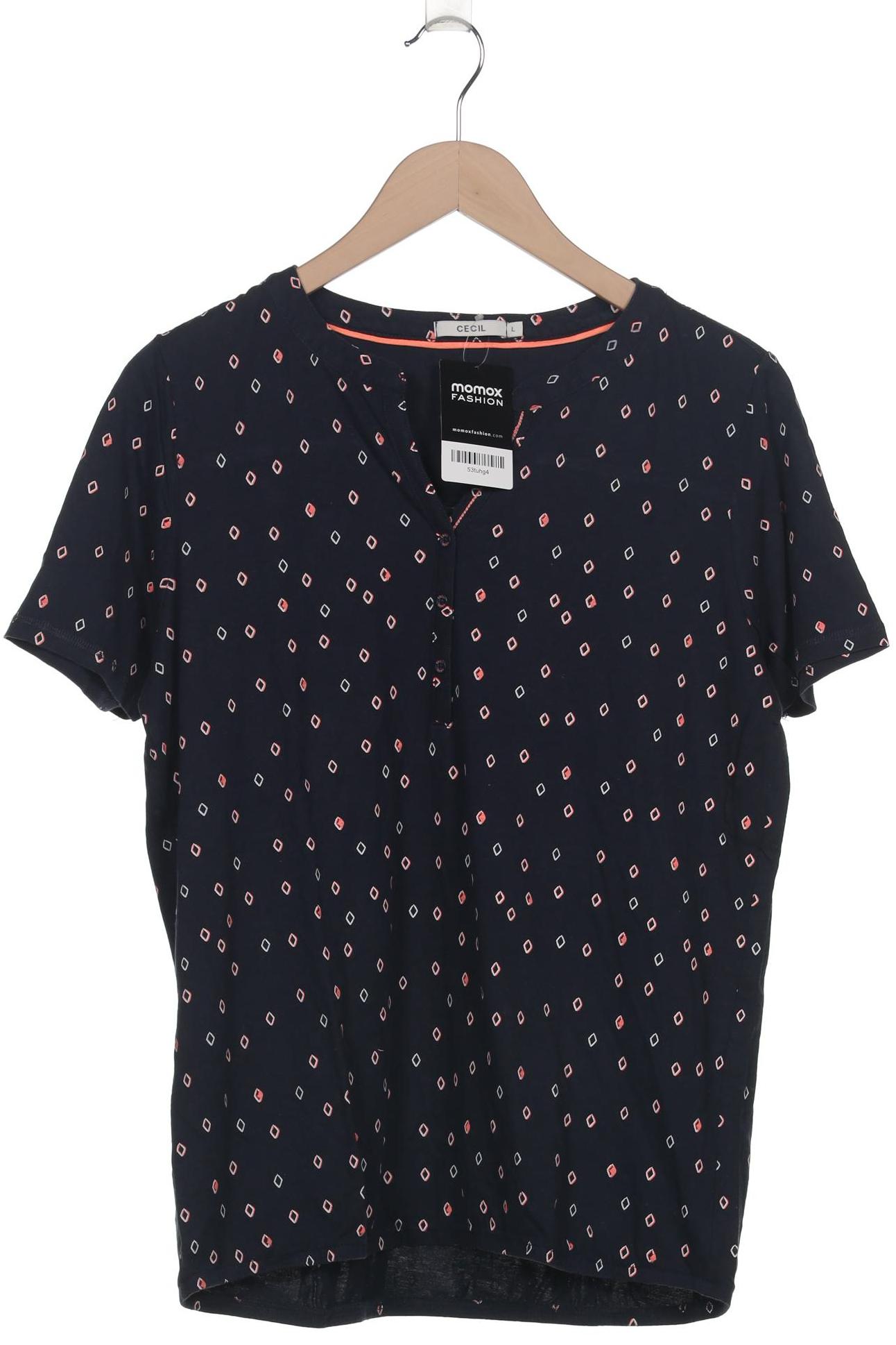 

Cecil Damen T-Shirt, marineblau, Gr. 42