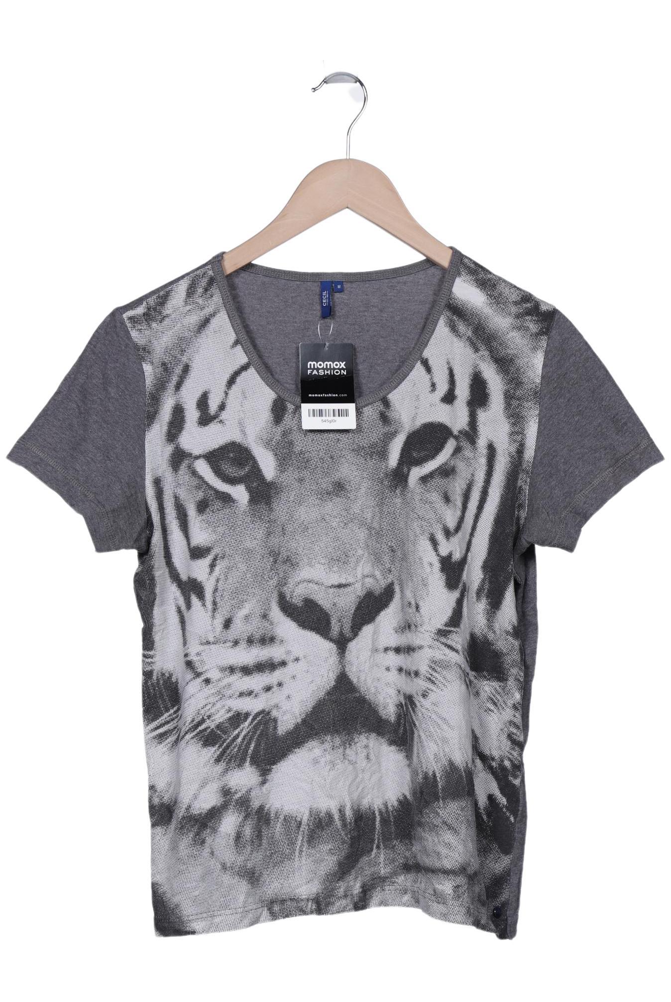 

Cecil Damen T-Shirt, grau, Gr. 38