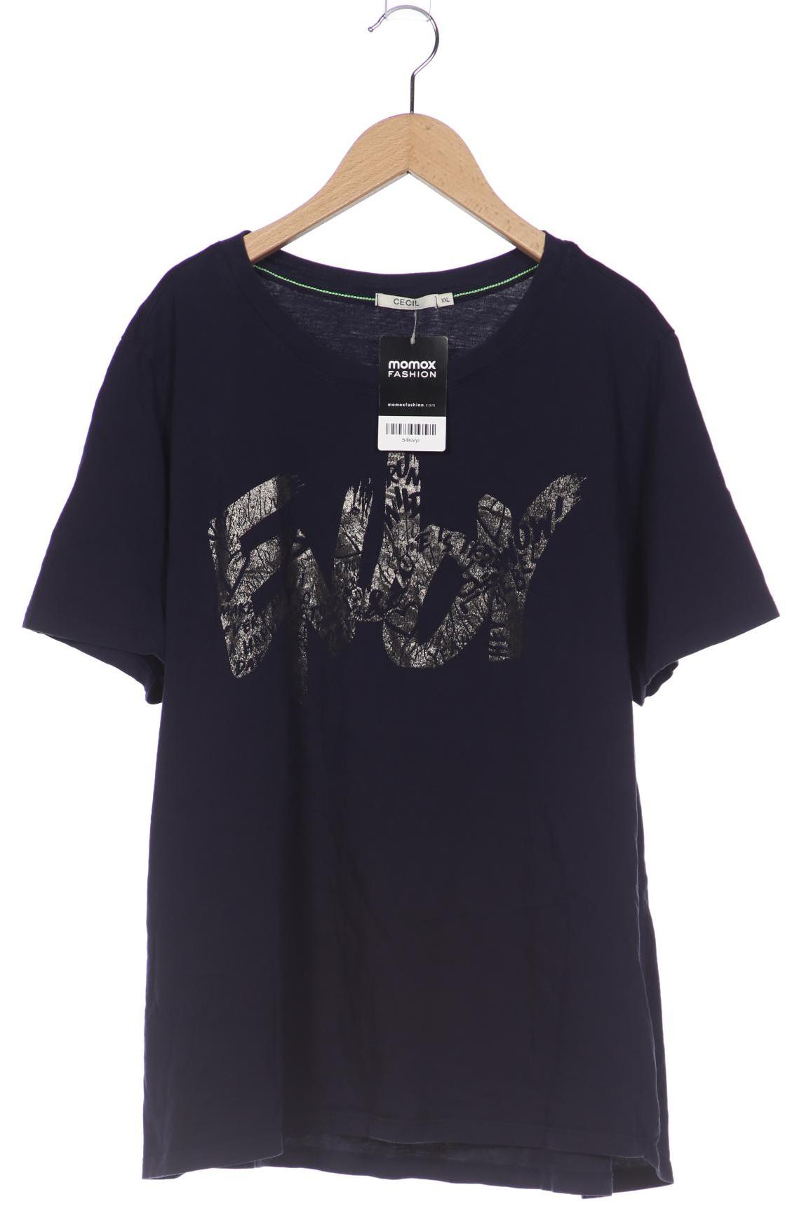 

Cecil Damen T-Shirt, marineblau, Gr. 46