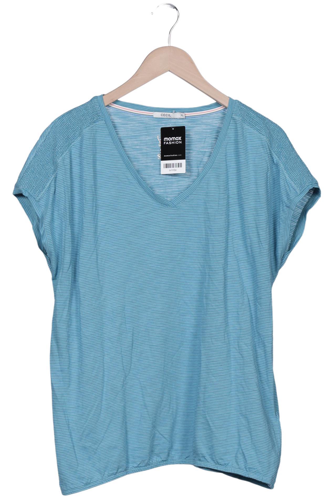 

Cecil Damen T-Shirt, blau, Gr. 44