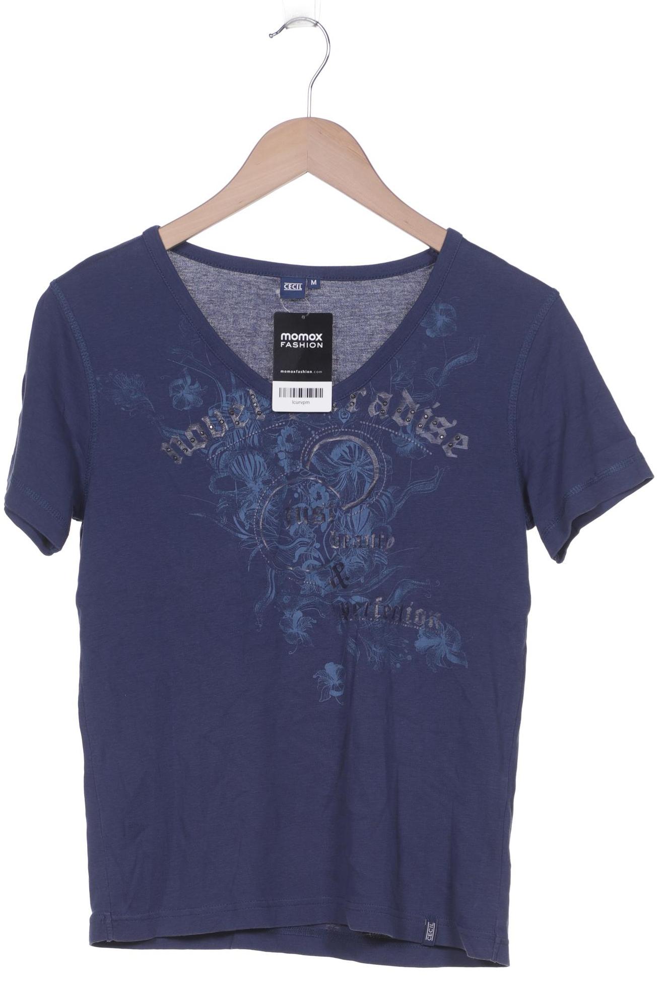 

Cecil Damen T-Shirt, marineblau, Gr. 38