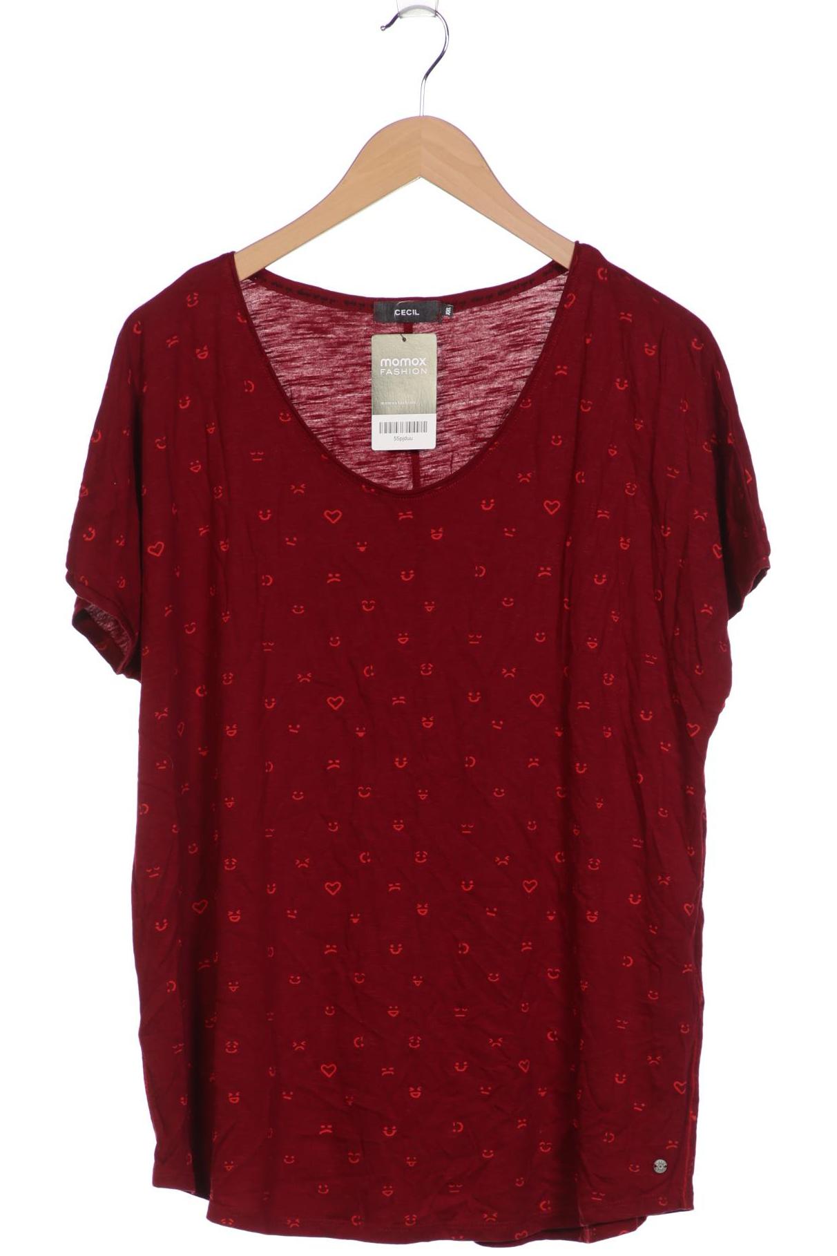 

Cecil Damen T-Shirt, bordeaux, Gr. 32