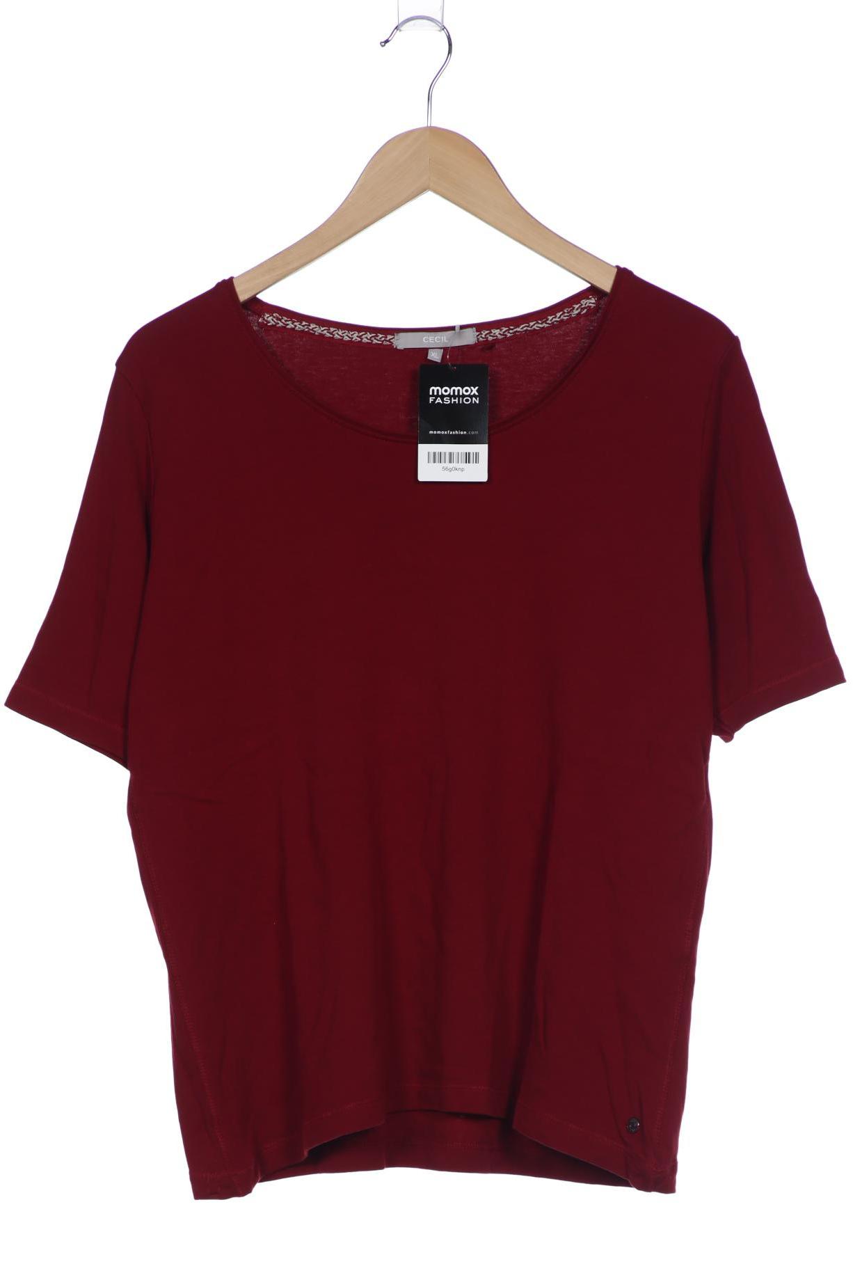 

Cecil Damen T-Shirt, bordeaux, Gr. 44