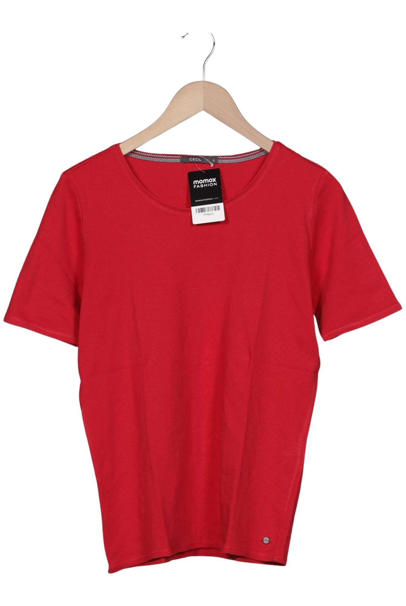 

Cecil Damen T-Shirt, bordeaux, Gr. 42