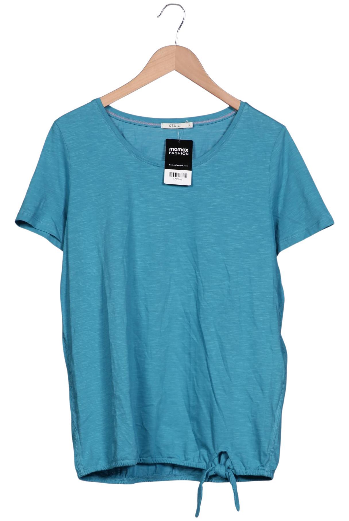 

Cecil Damen T-Shirt, blau, Gr. 42