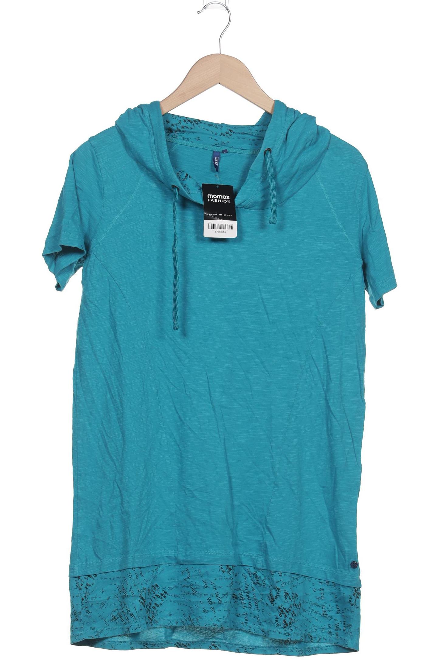 

Cecil Damen T-Shirt, blau, Gr. 38
