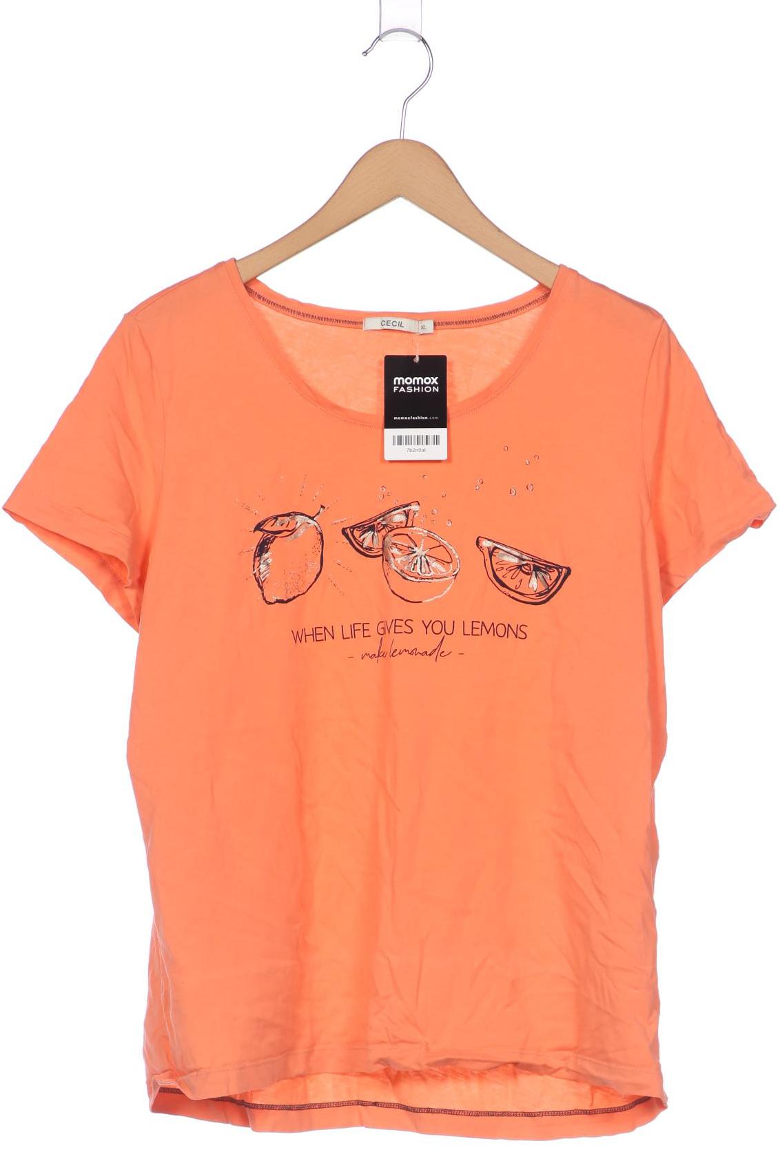

Cecil Damen T-Shirt, orange, Gr. 44
