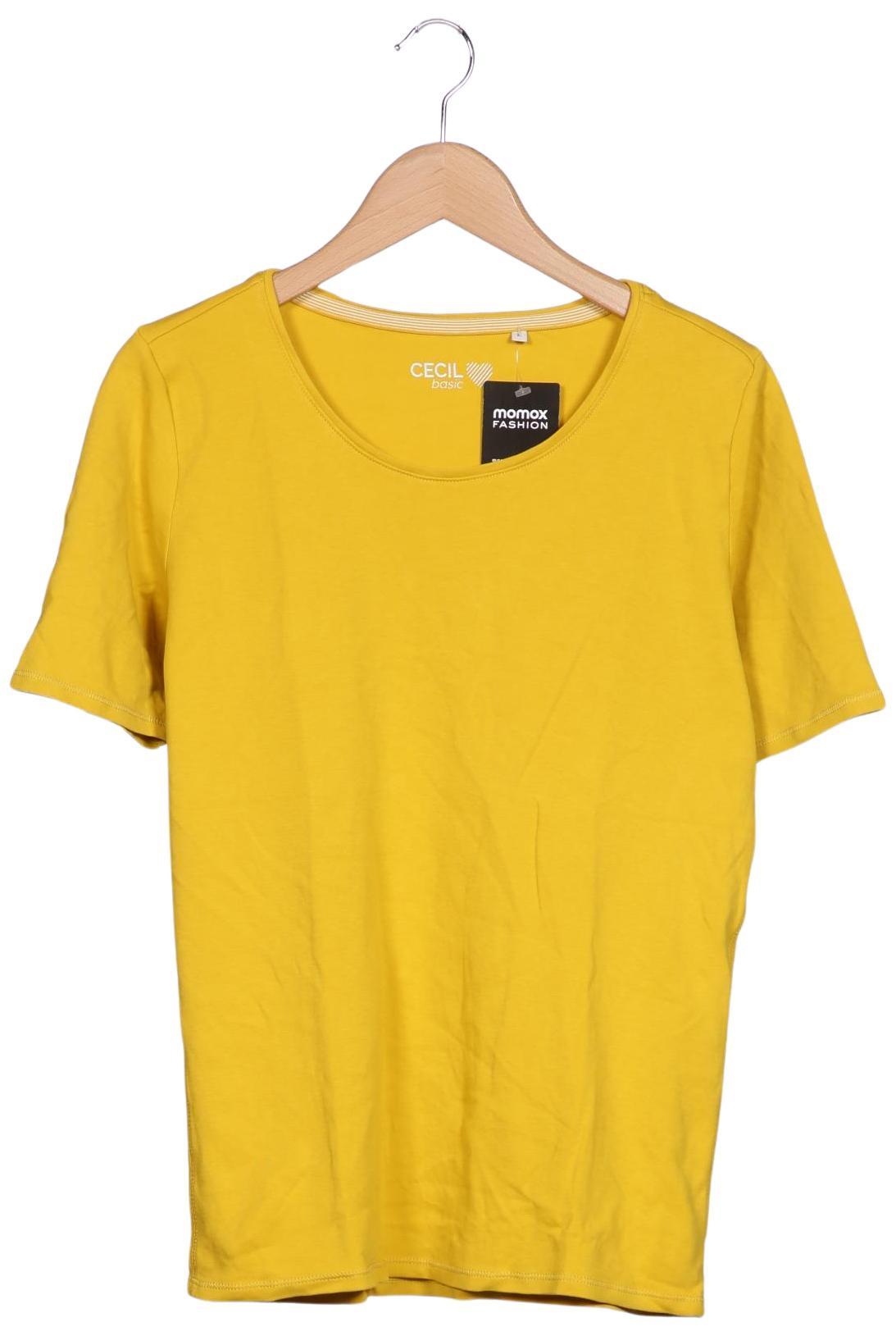 

Cecil Damen T-Shirt, gelb, Gr. 42