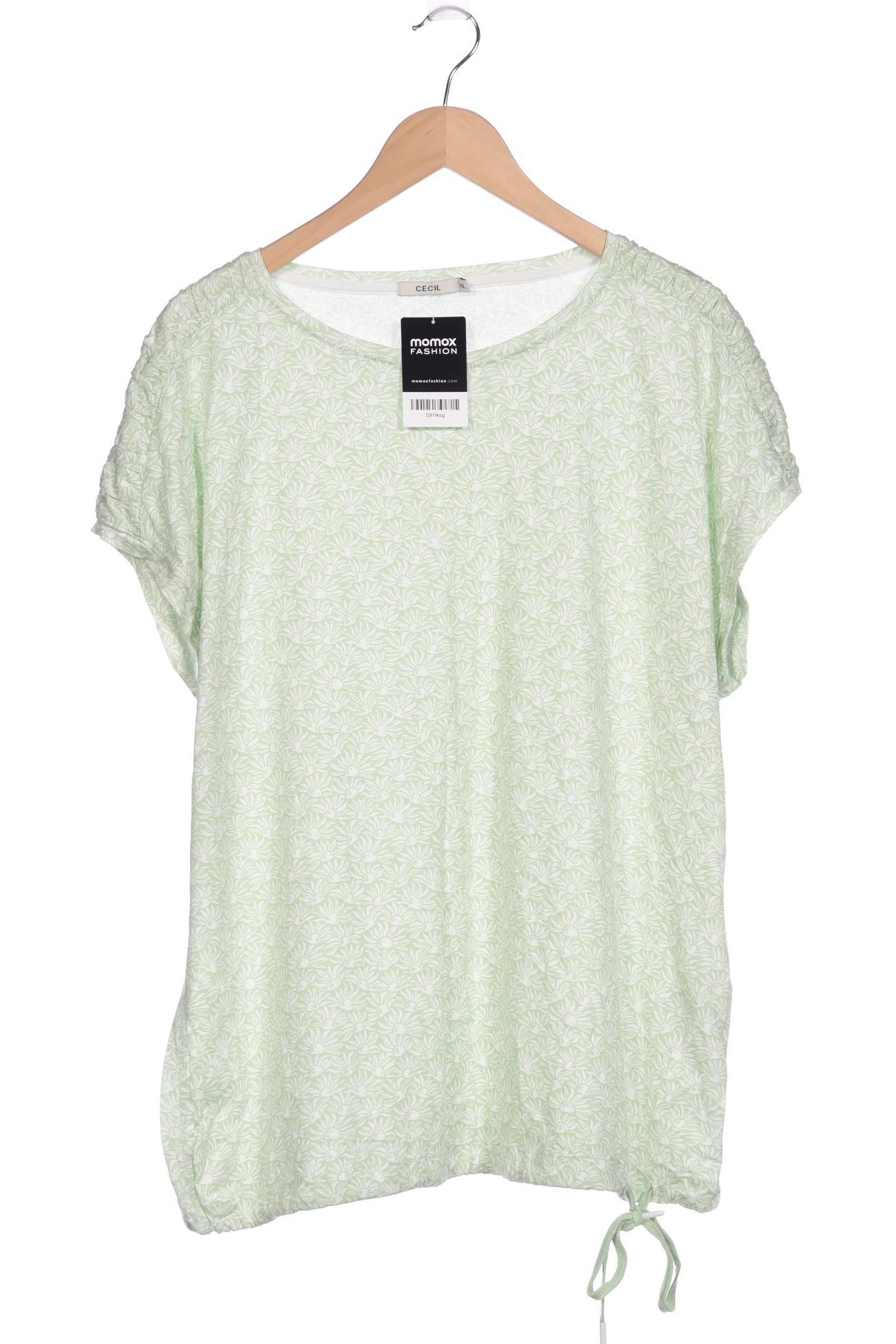 

Cecil Damen T-Shirt, hellgrün, Gr. 46