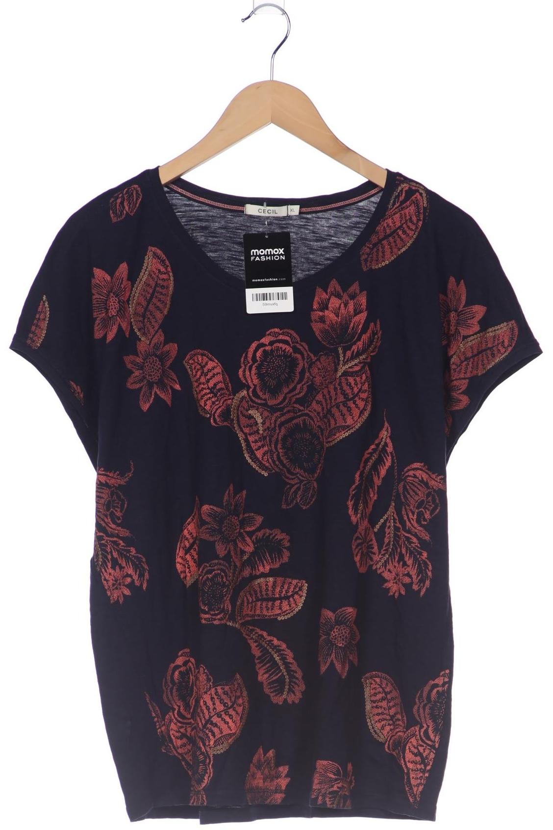 

Cecil Damen T-Shirt, marineblau, Gr. 44