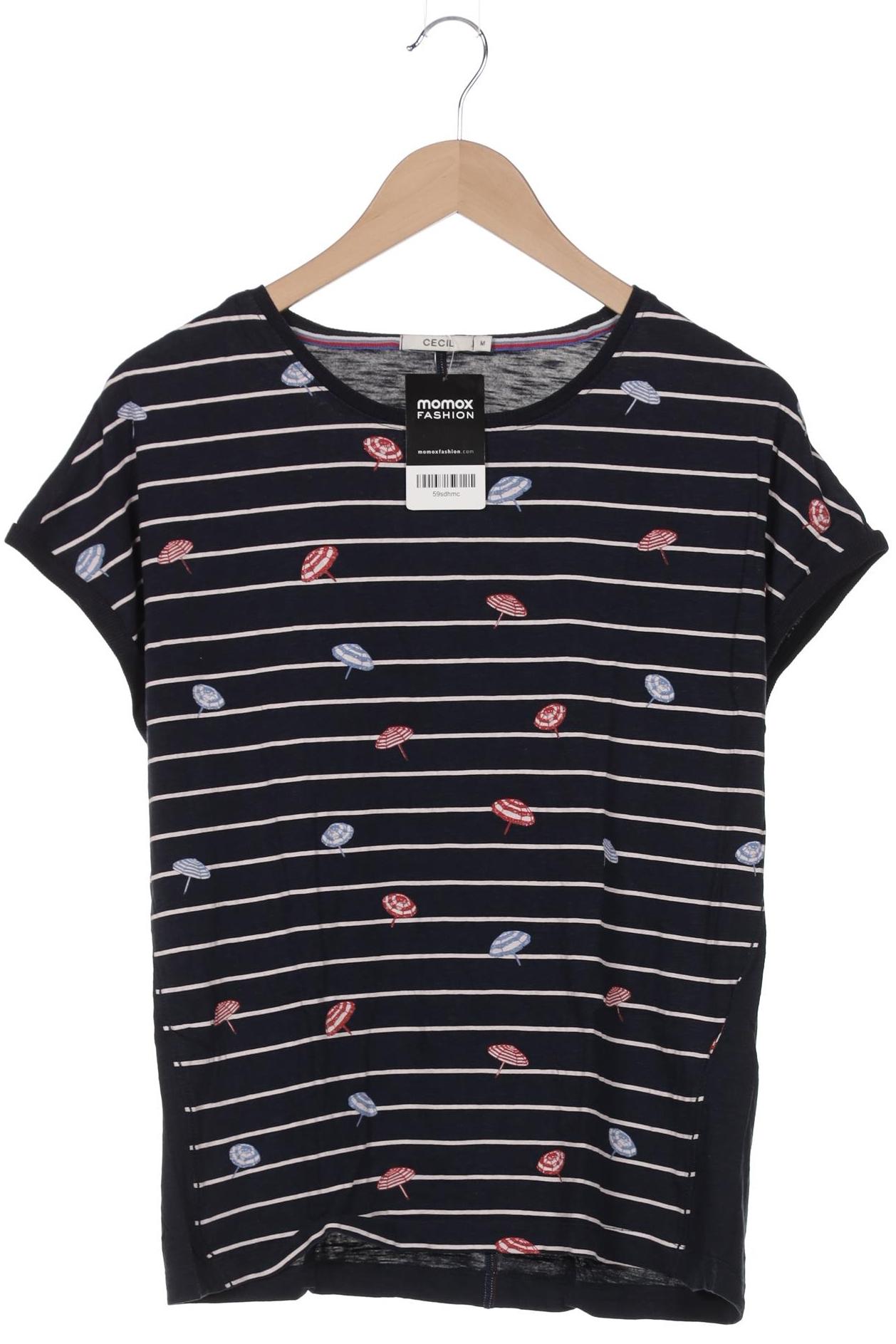 

Cecil Damen T-Shirt, marineblau, Gr. 38