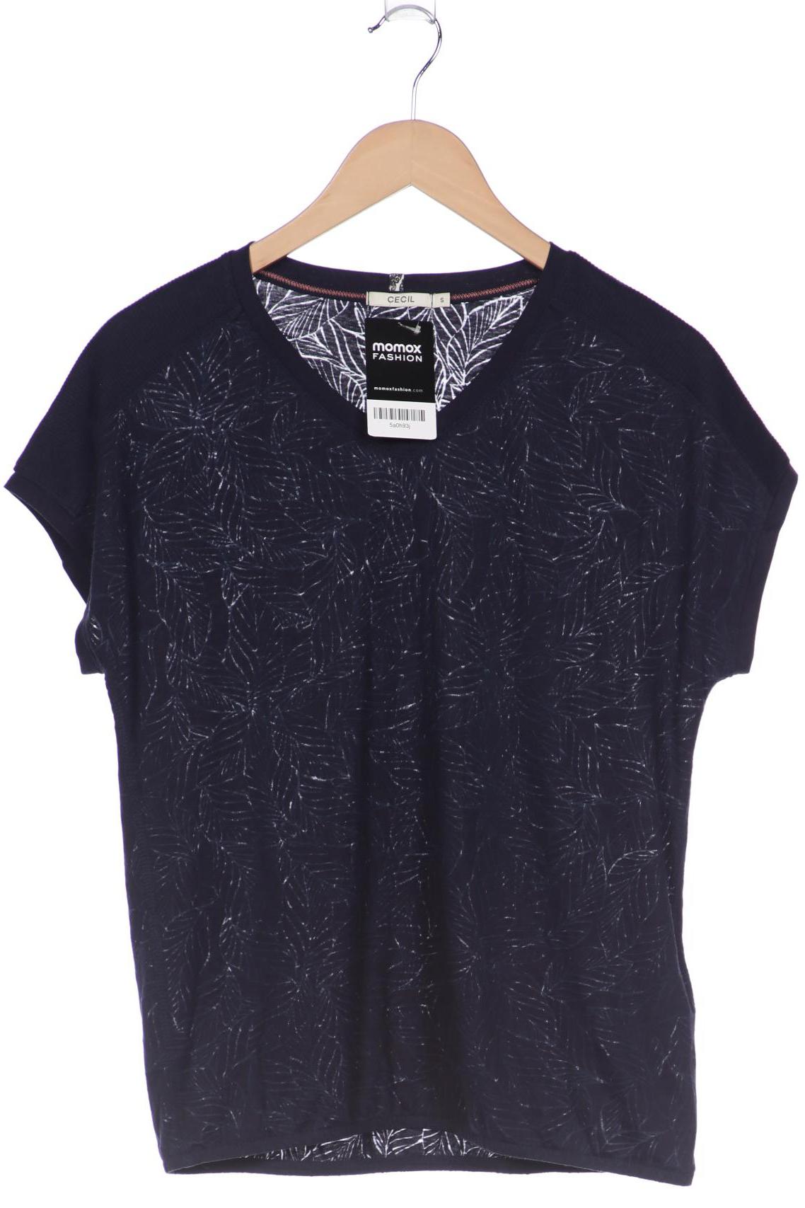 

CECIL Damen T-Shirt, marineblau