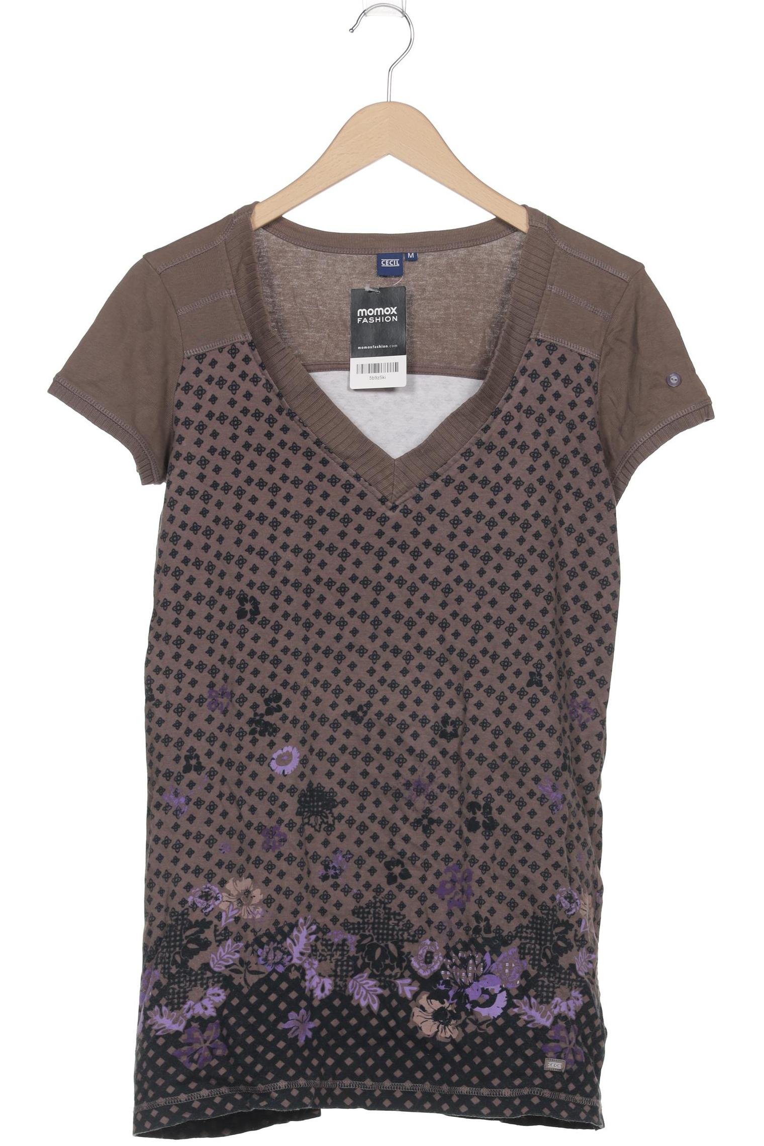 

Cecil Damen T-Shirt, braun, Gr. 38