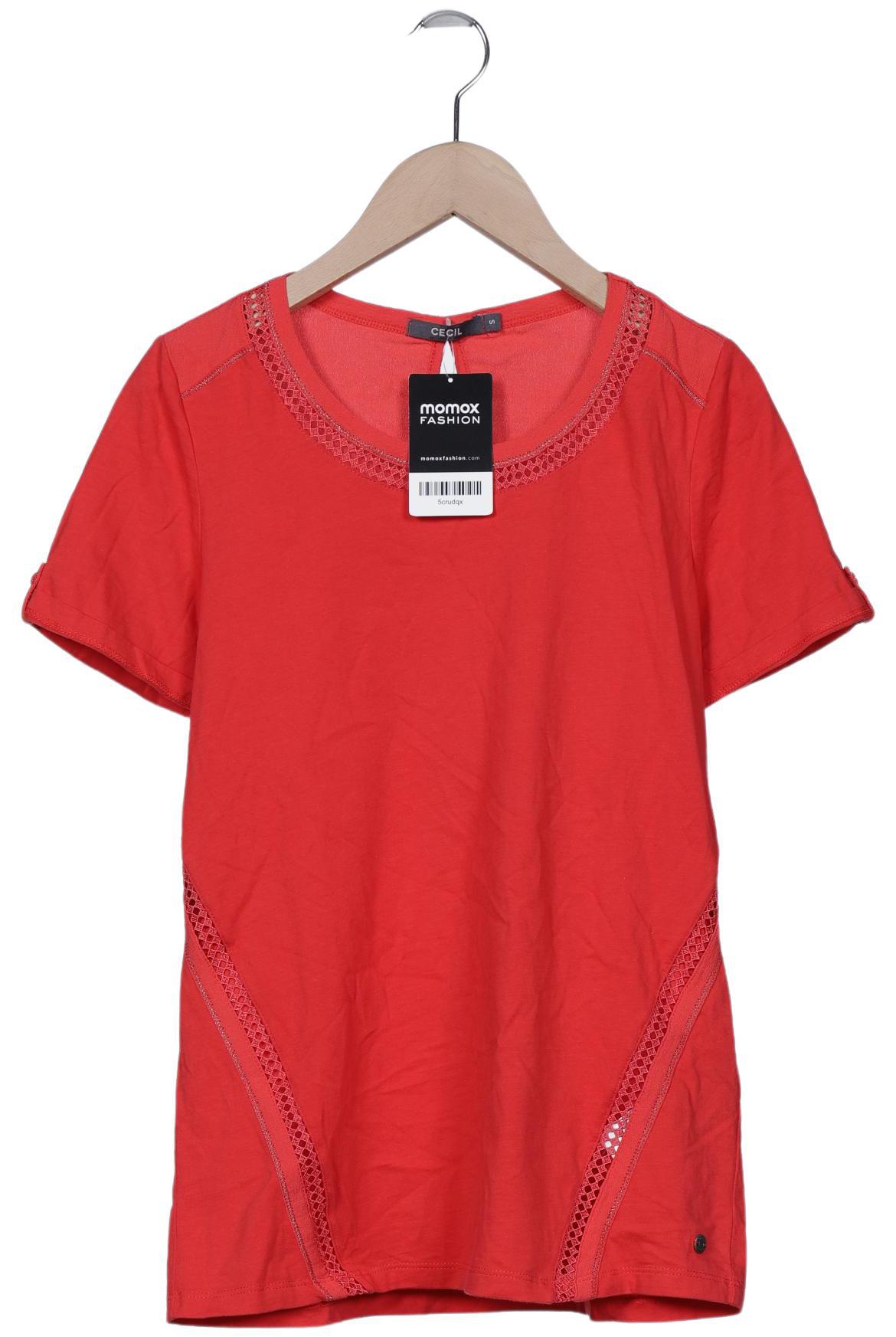 

Cecil Damen T-Shirt, rot, Gr. 36