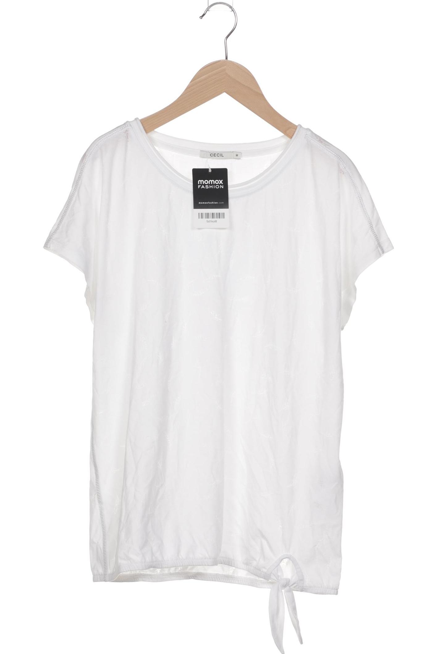 

Cecil Damen T-Shirt, weiß, Gr. 38