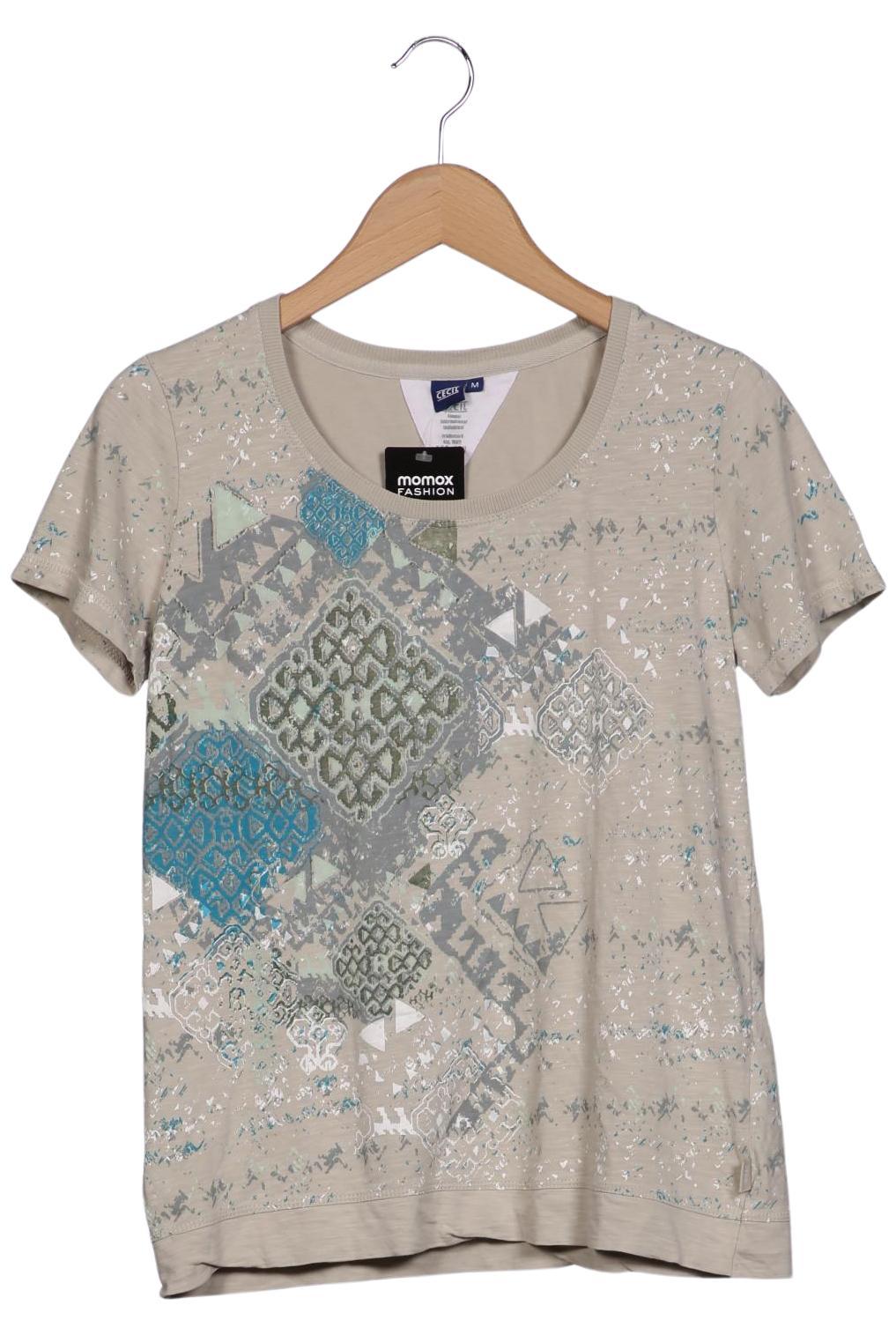 

Cecil Damen T-Shirt, mehrfarbig, Gr. 38