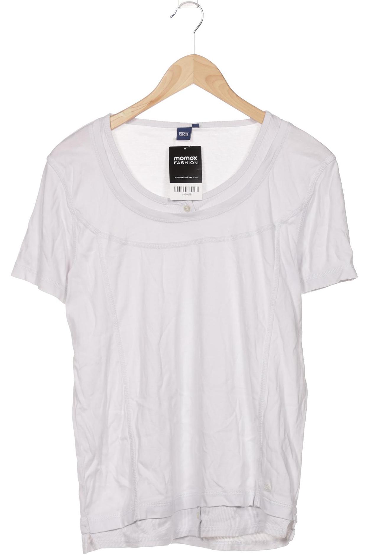 

Cecil Damen T-Shirt, weiß, Gr. 46