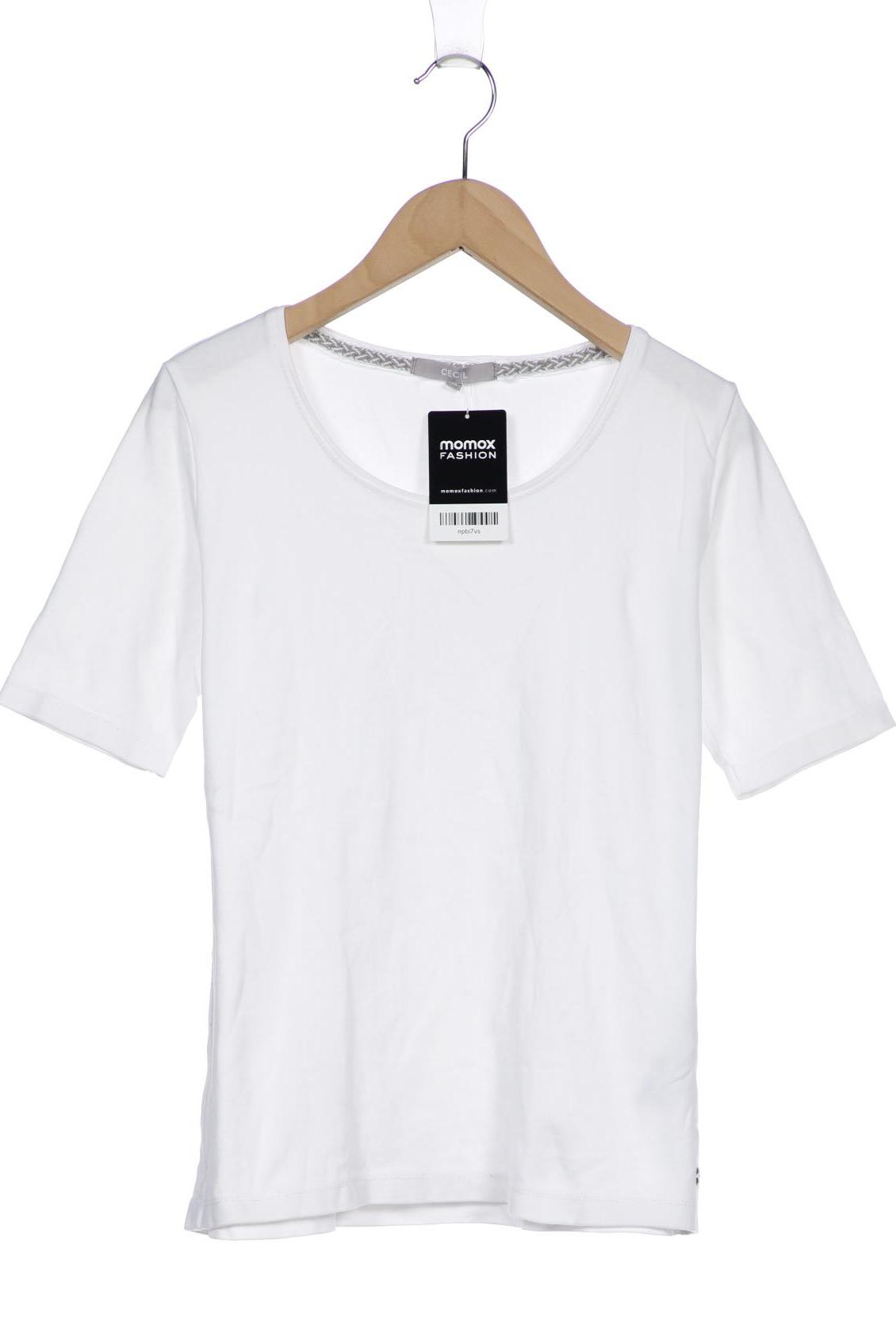 

CECIL Damen T-Shirt, weiß
