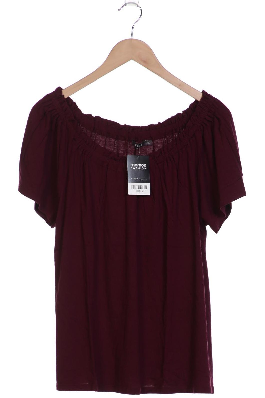 

Cecil Damen T-Shirt, bordeaux, Gr. 44