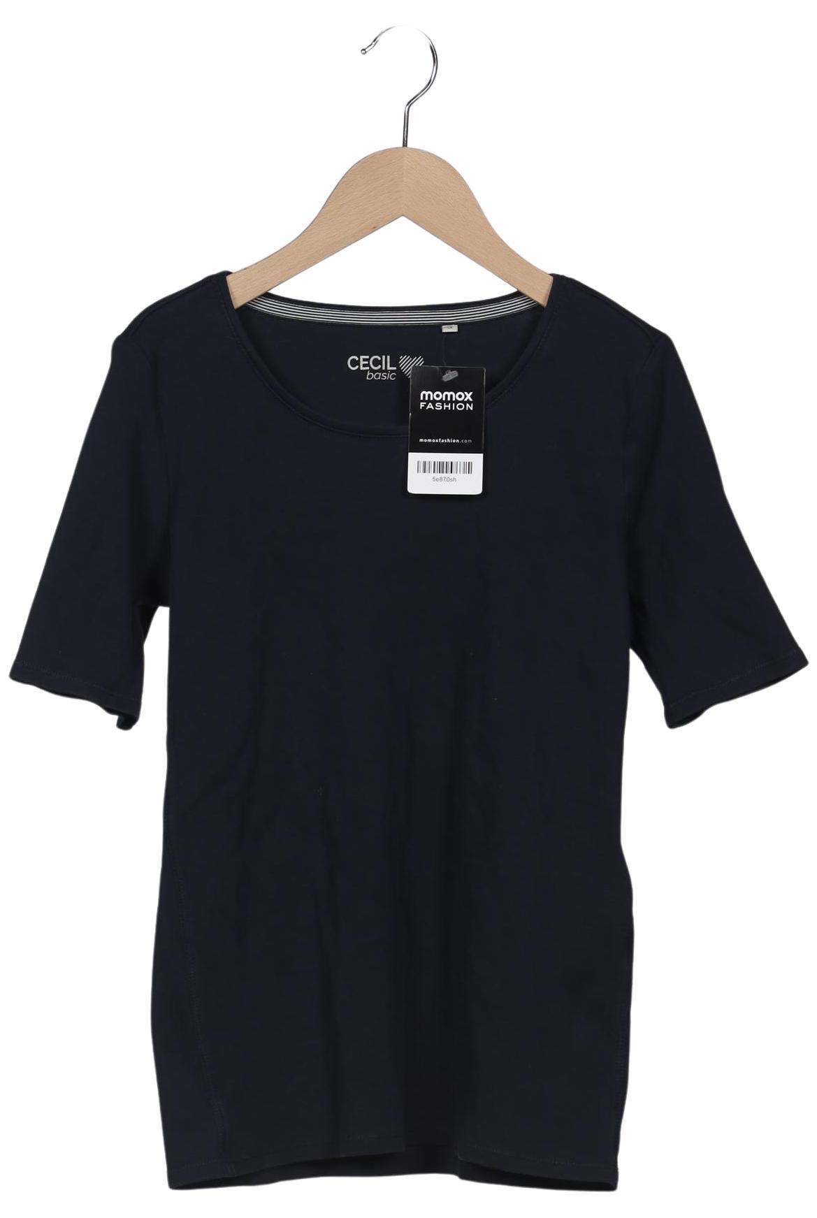 Thumbnail - Cecil Damen T-Shirt, marineblau, Gr. 38