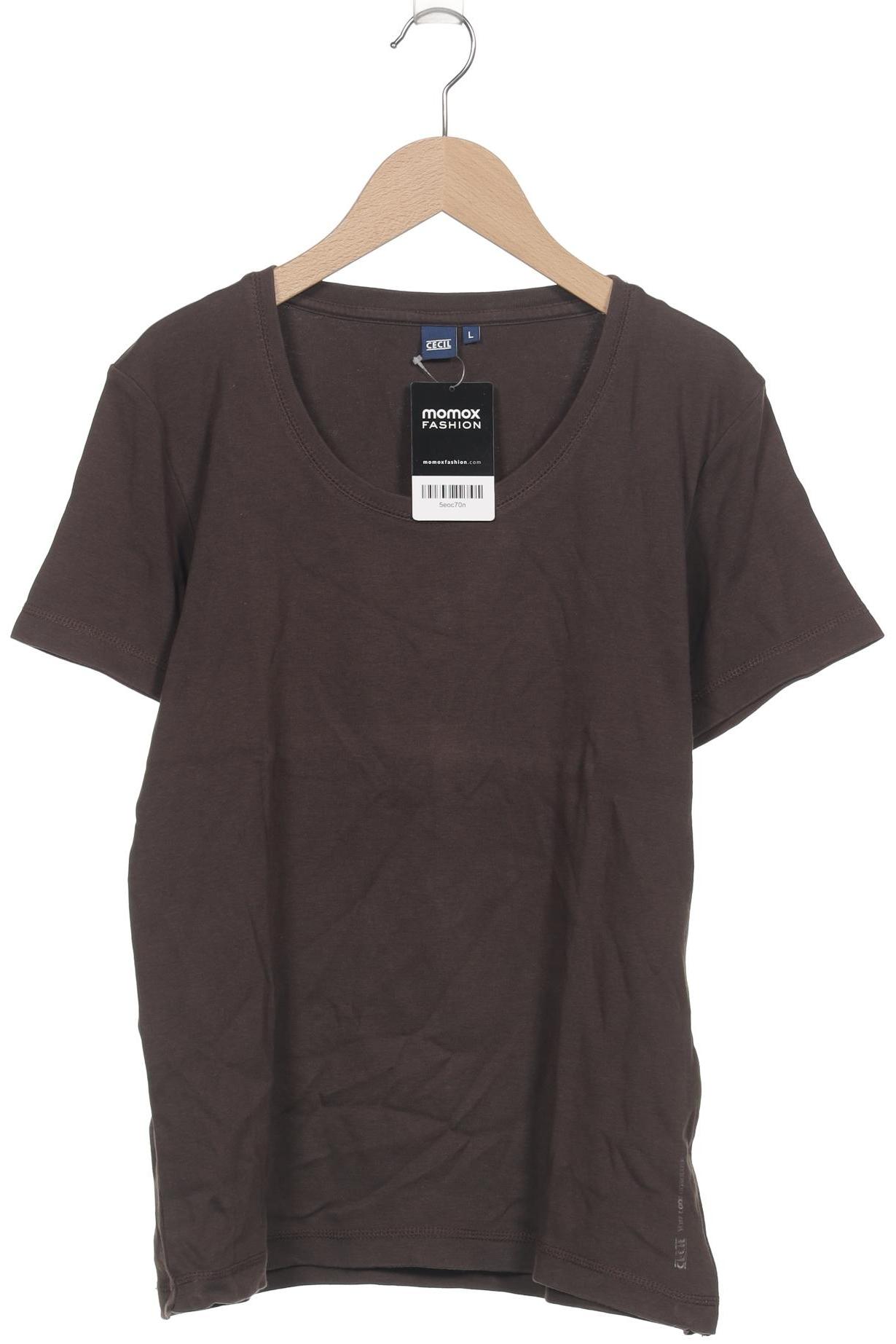 

Cecil Damen T-Shirt, braun, Gr. 42