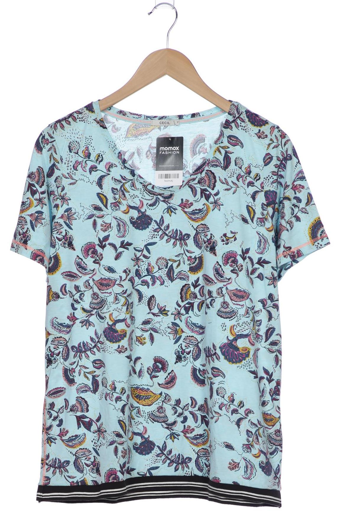 

Cecil Damen T-Shirt, blau, Gr. 42