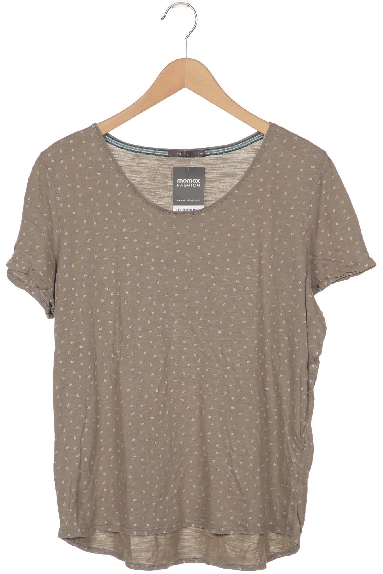 

CECIL Damen T-Shirt, braun