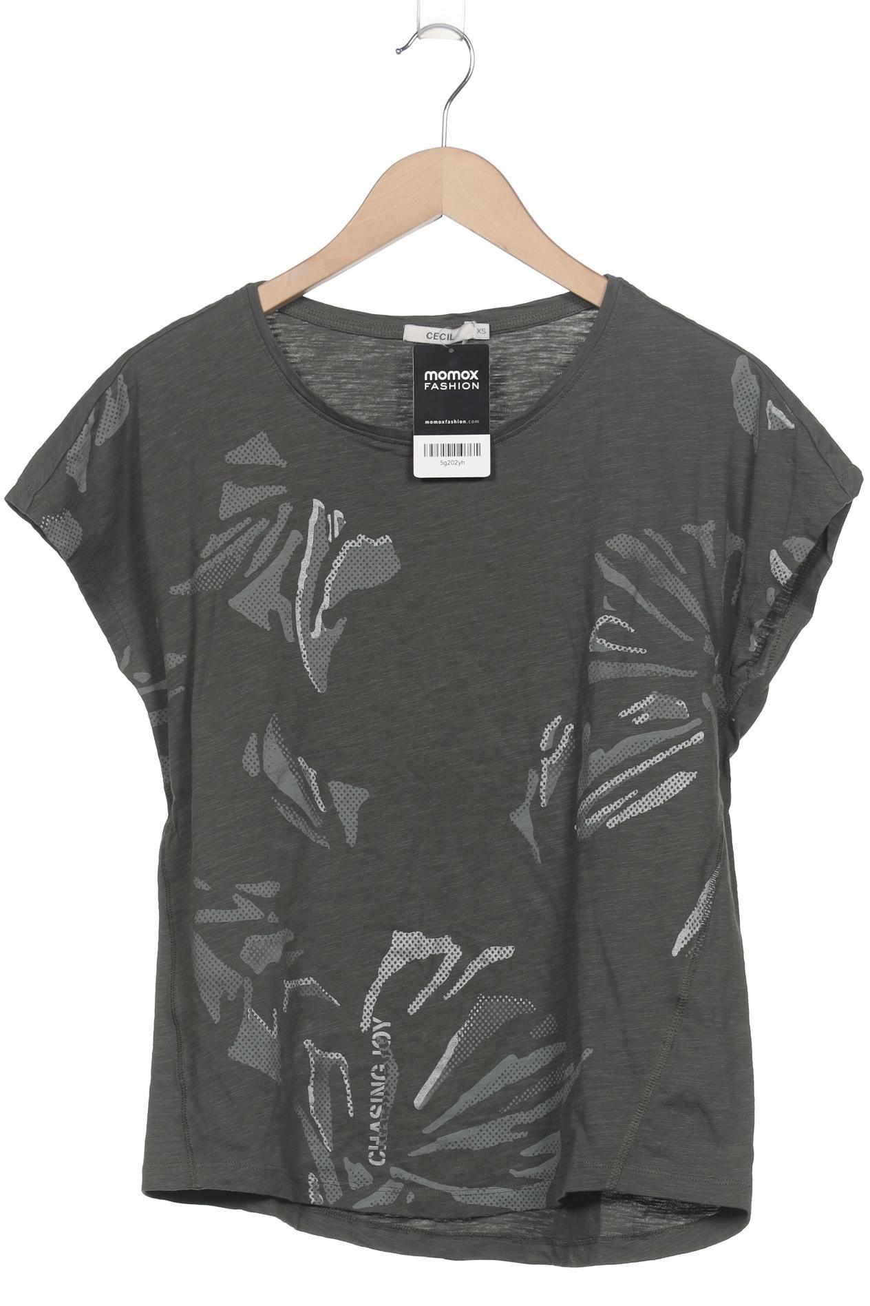 

Cecil Damen T-Shirt, grün, Gr. 34